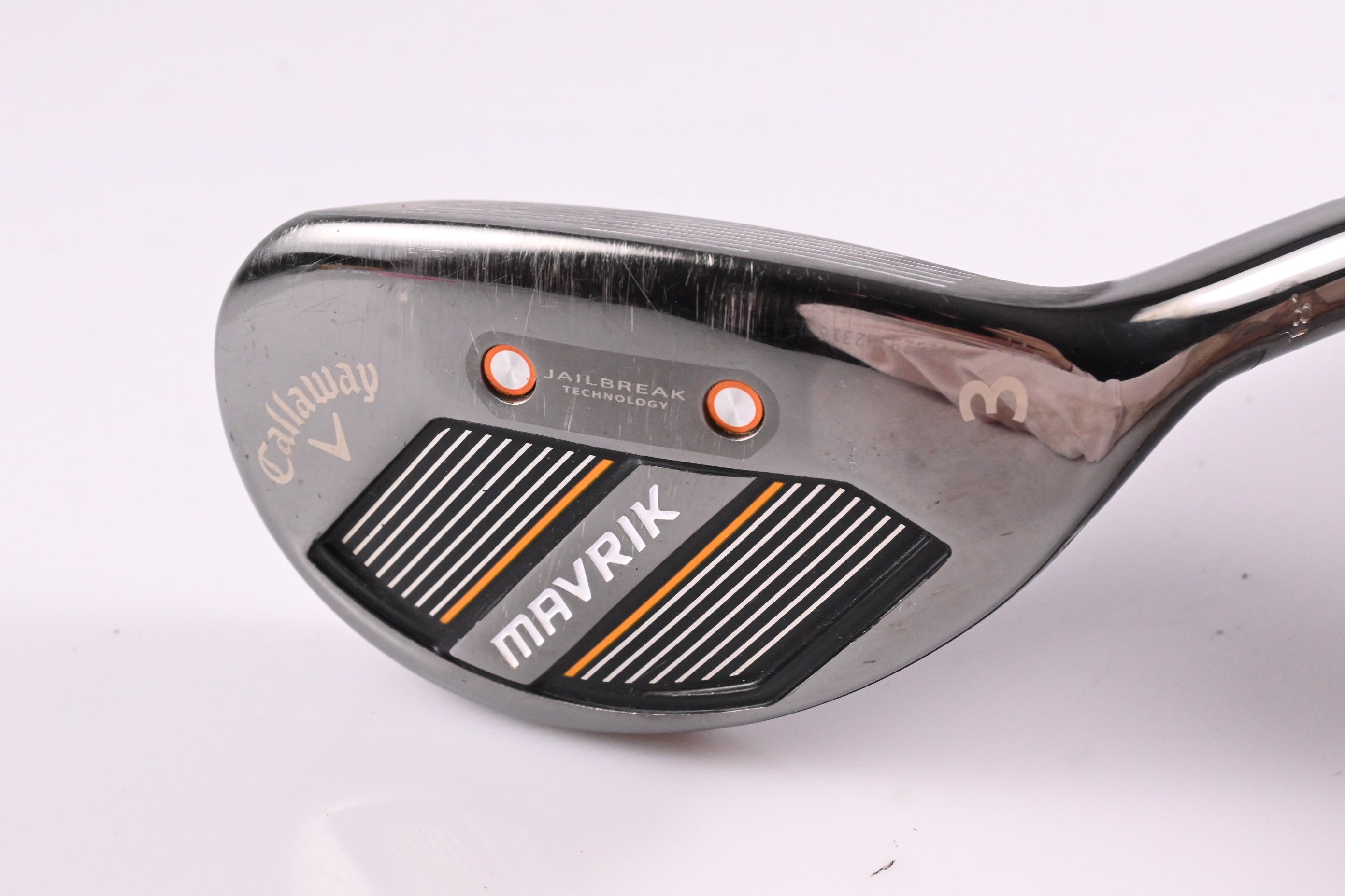 Callaway Mavrik #3 Hybrid / 18 Degree / Stiff Flex Catalyst 75 Shaft