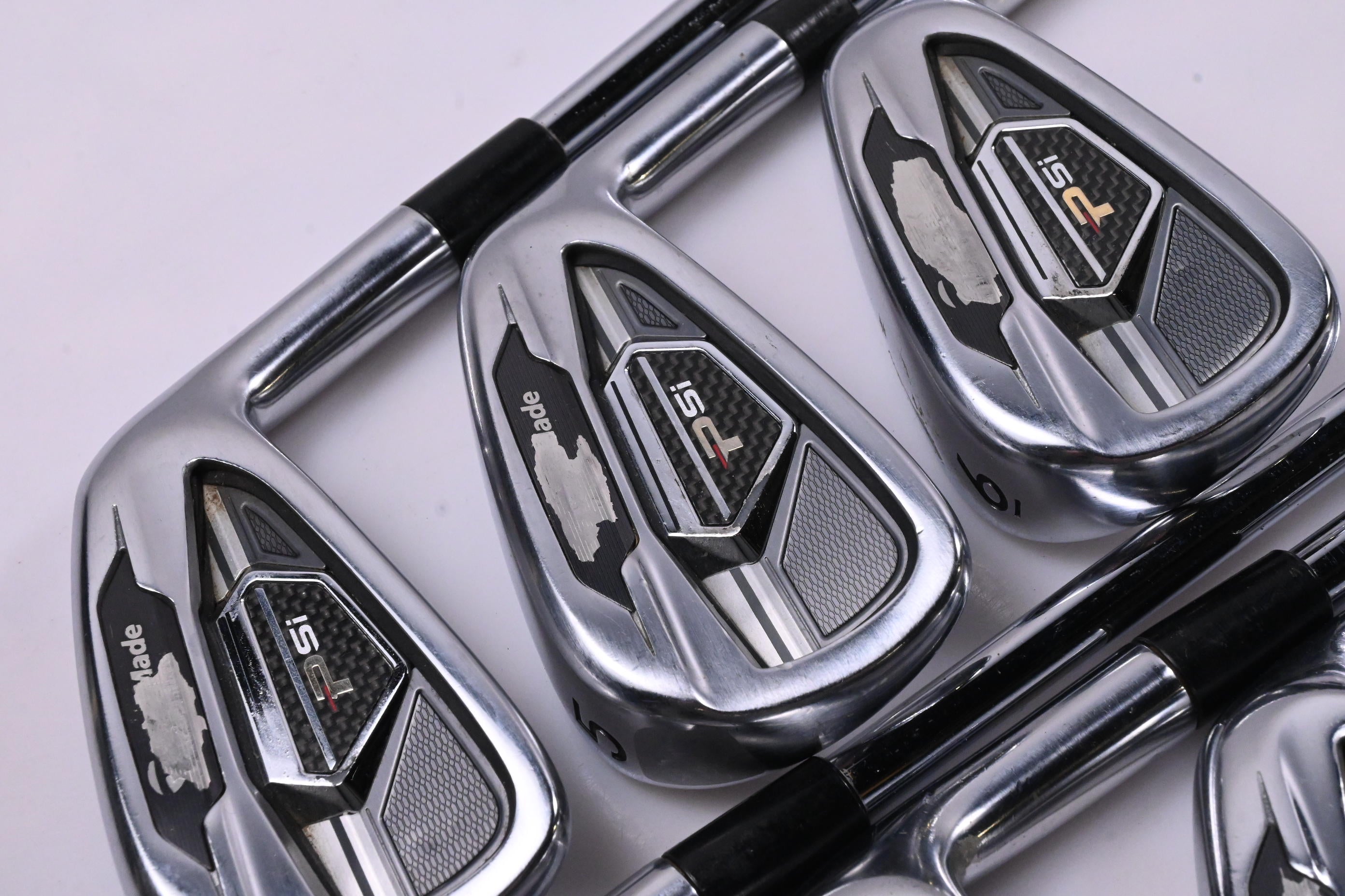 Taylormade PSi Irons / 4-9i / Stiff Flex KBS Tour Shafts