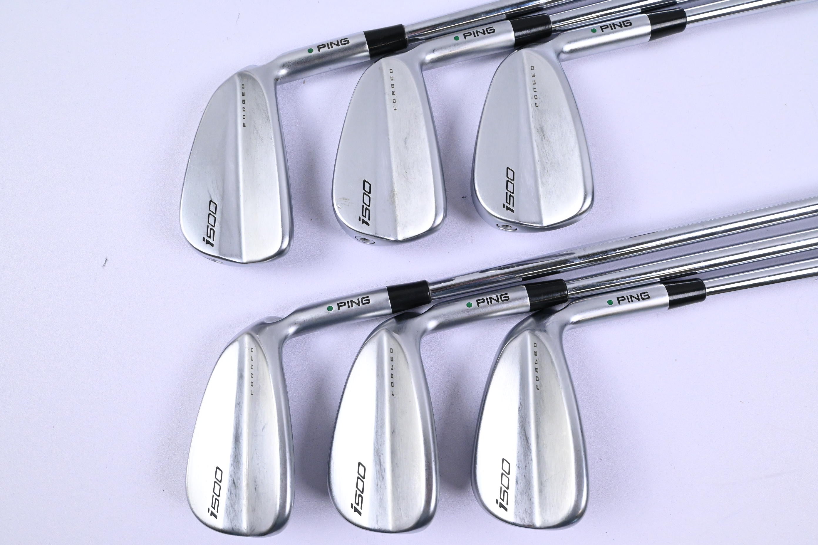 Ping i500 Irons / 6-PW+GW / Green Dot / Regular Flex Dynamic Gold 105