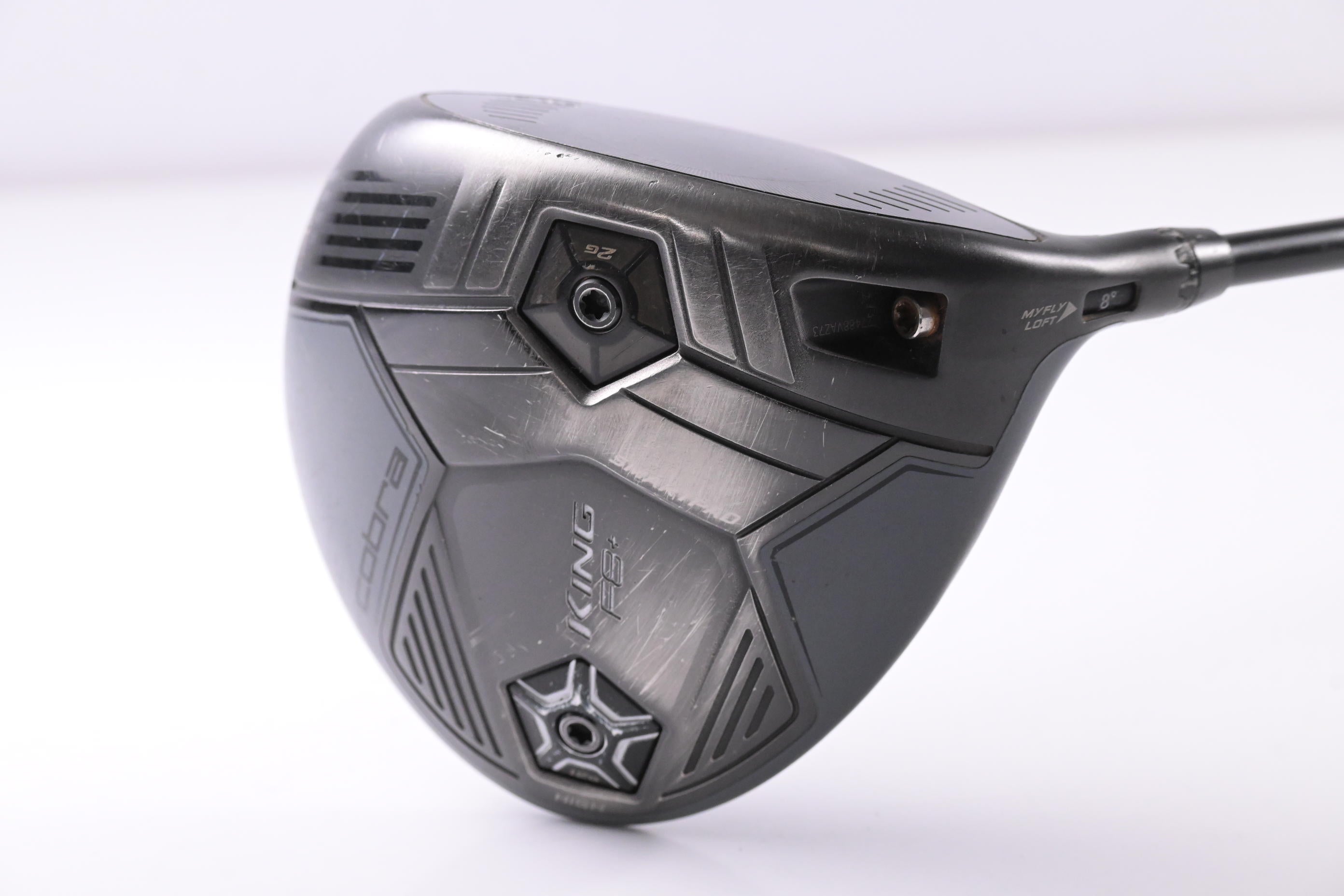 Cobra King F8+ Driver / 8-11 Degree / Stiff Flex HZRDUS Yellow 76 Shaft
