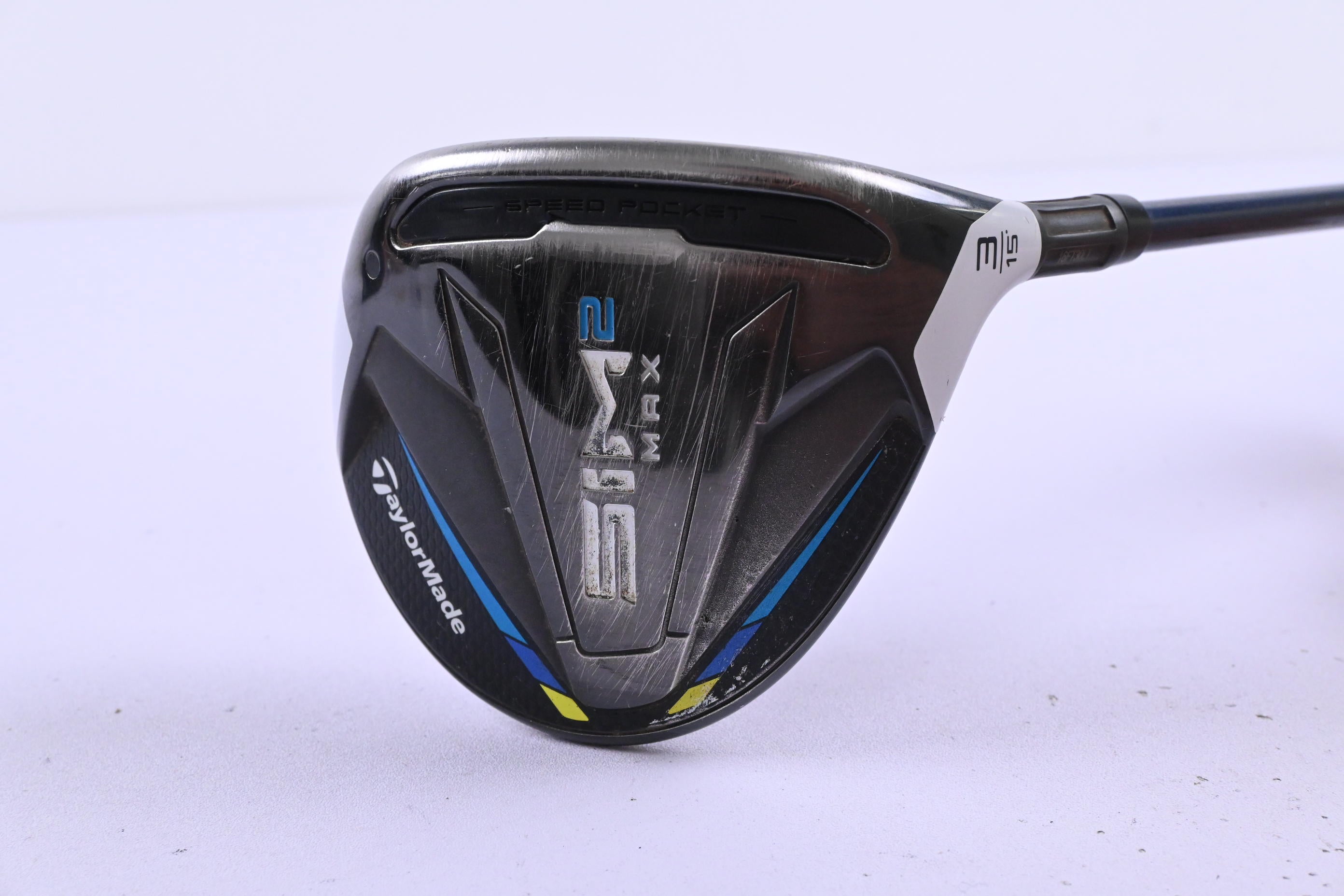 Taylormade SIM2 Max #3 Wood / 15 Degree / Regular Flex Fujikura Ventus Blue 5