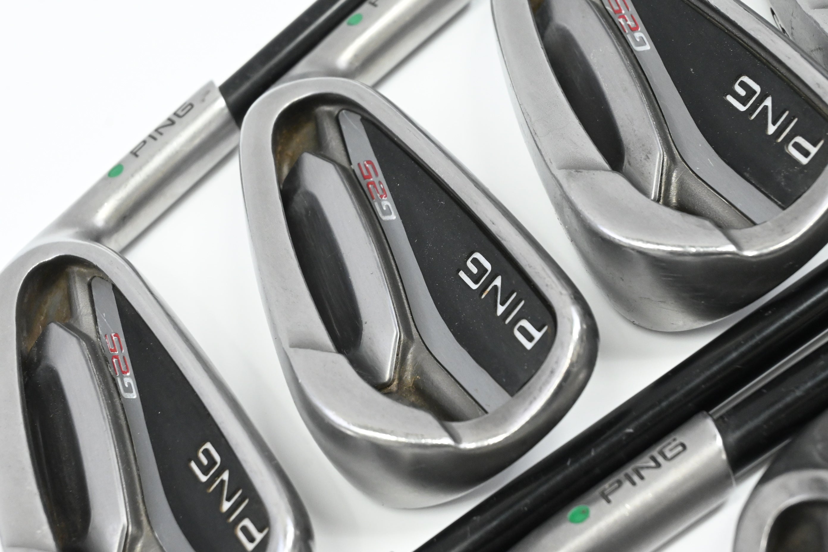 Ping G25 Irons / 5-PW+UW+SW+LW / Green Dot / Senior Flex Ping TFC 189 Shafts