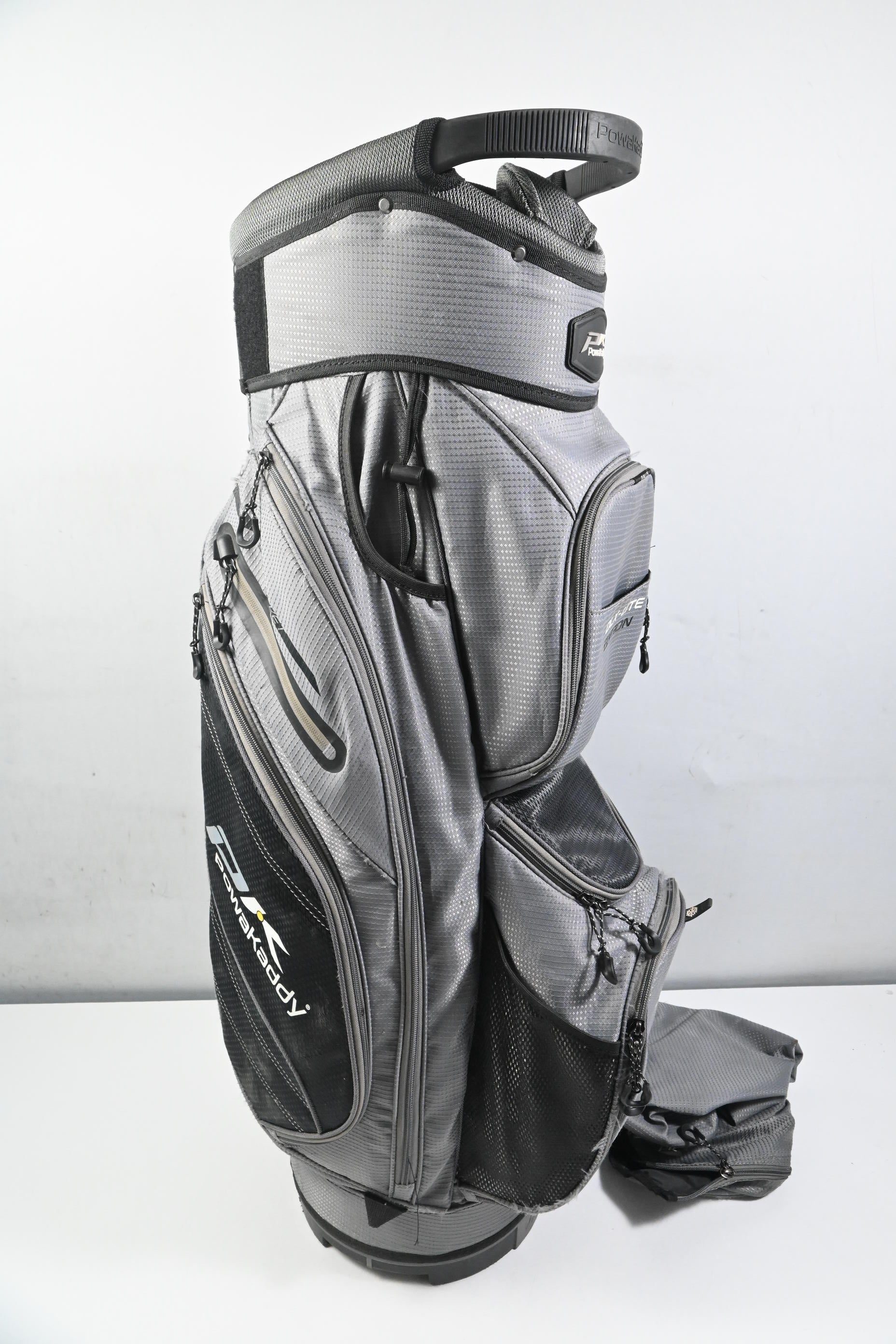 Powakaddy DLX Lite Edition Cart Bag / 14-Way Divider / Grey