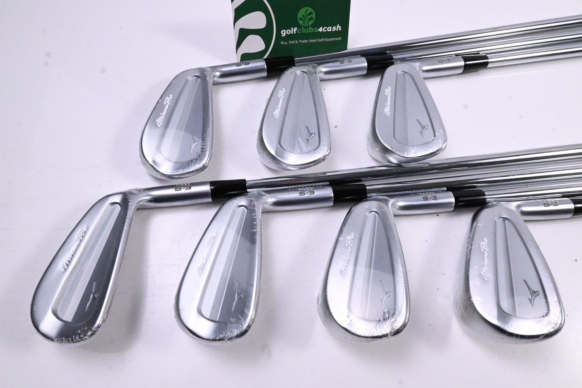 Mizuno Pro S-3 Irons / 4-PW / Stiff Flex Project X Shafts
