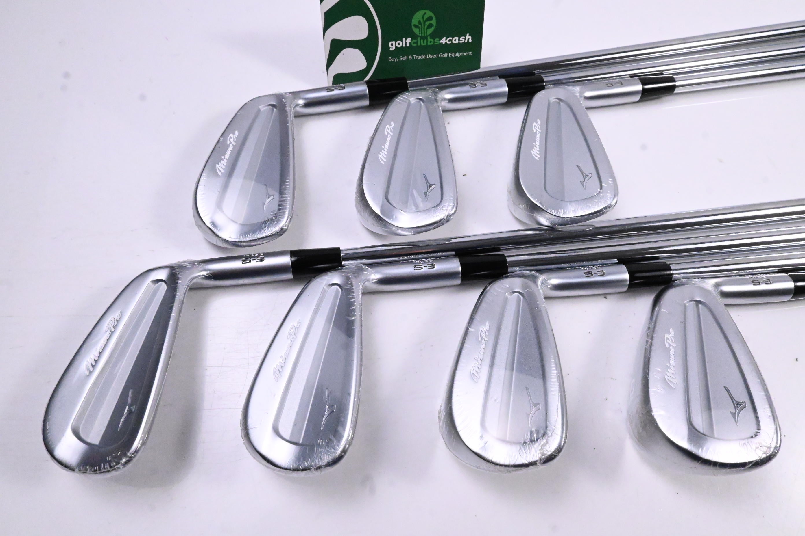 Mizuno Pro S-3 Irons / 4-PW / Stiff Flex Project X Shafts