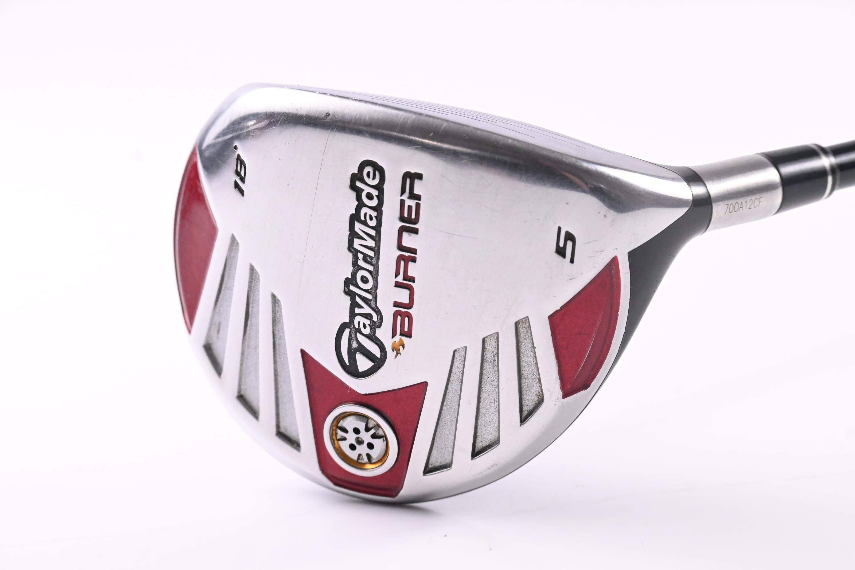 Taylormade Burner 2007 #5 Wood / 18 Degree / Regular Flex REAX 50 Shaft