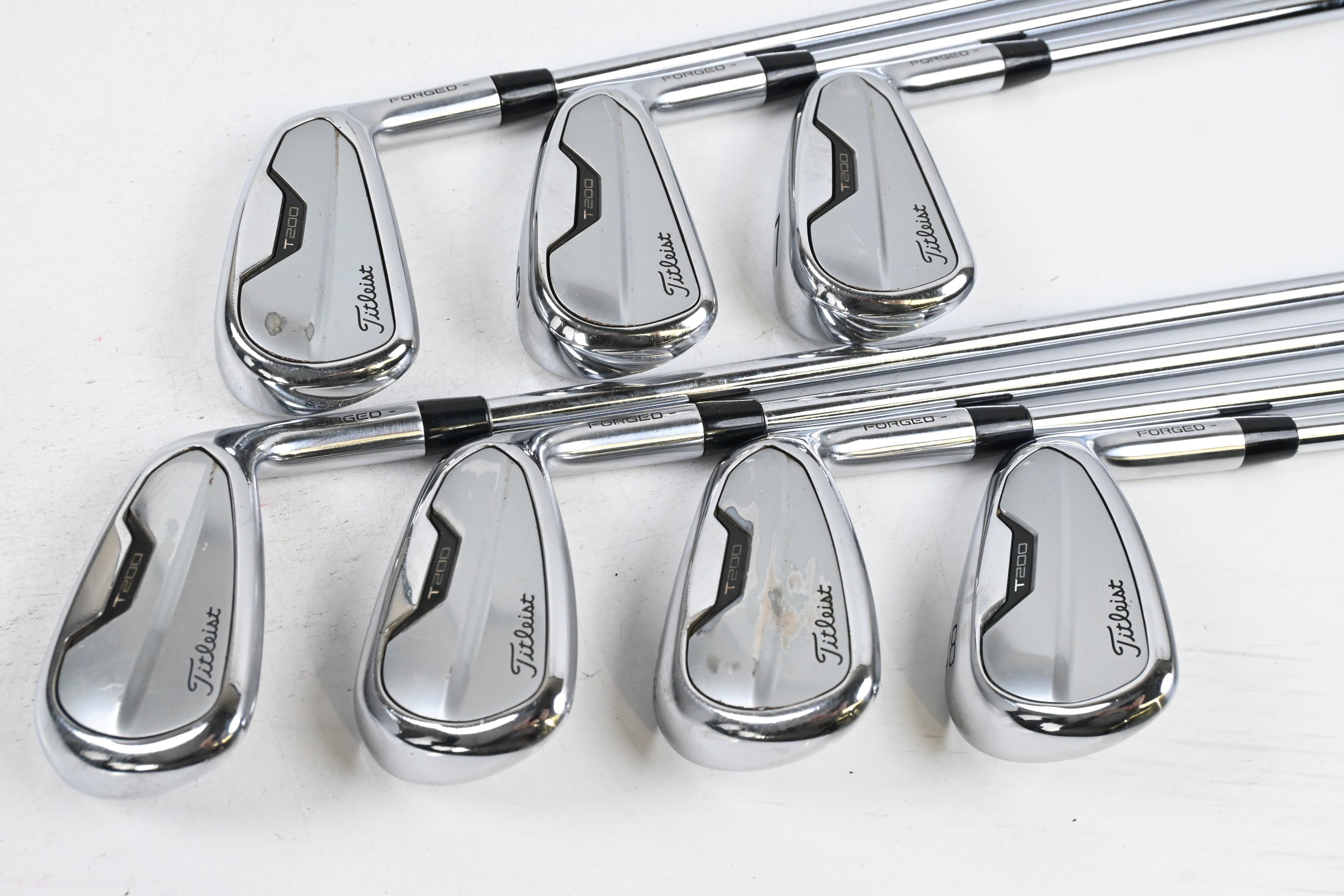 Titleist T200 2021 Irons / 5-PW+GW / Regular Flex AMT R300 Black Shafts