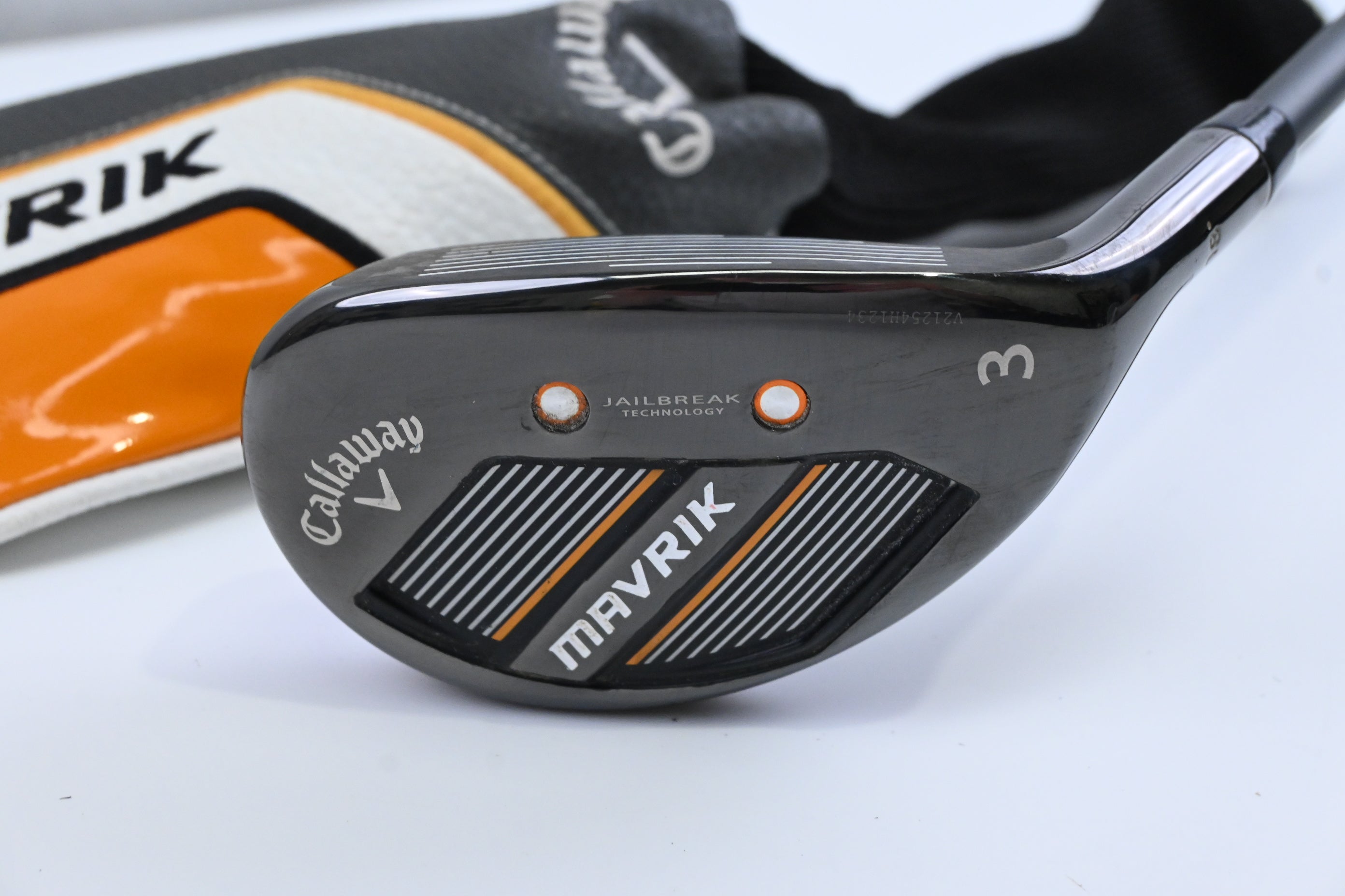 Callaway Mavrik #3 Hybrid / 18 Degree / Senior Flex Project X Catalyst 55 Shaft