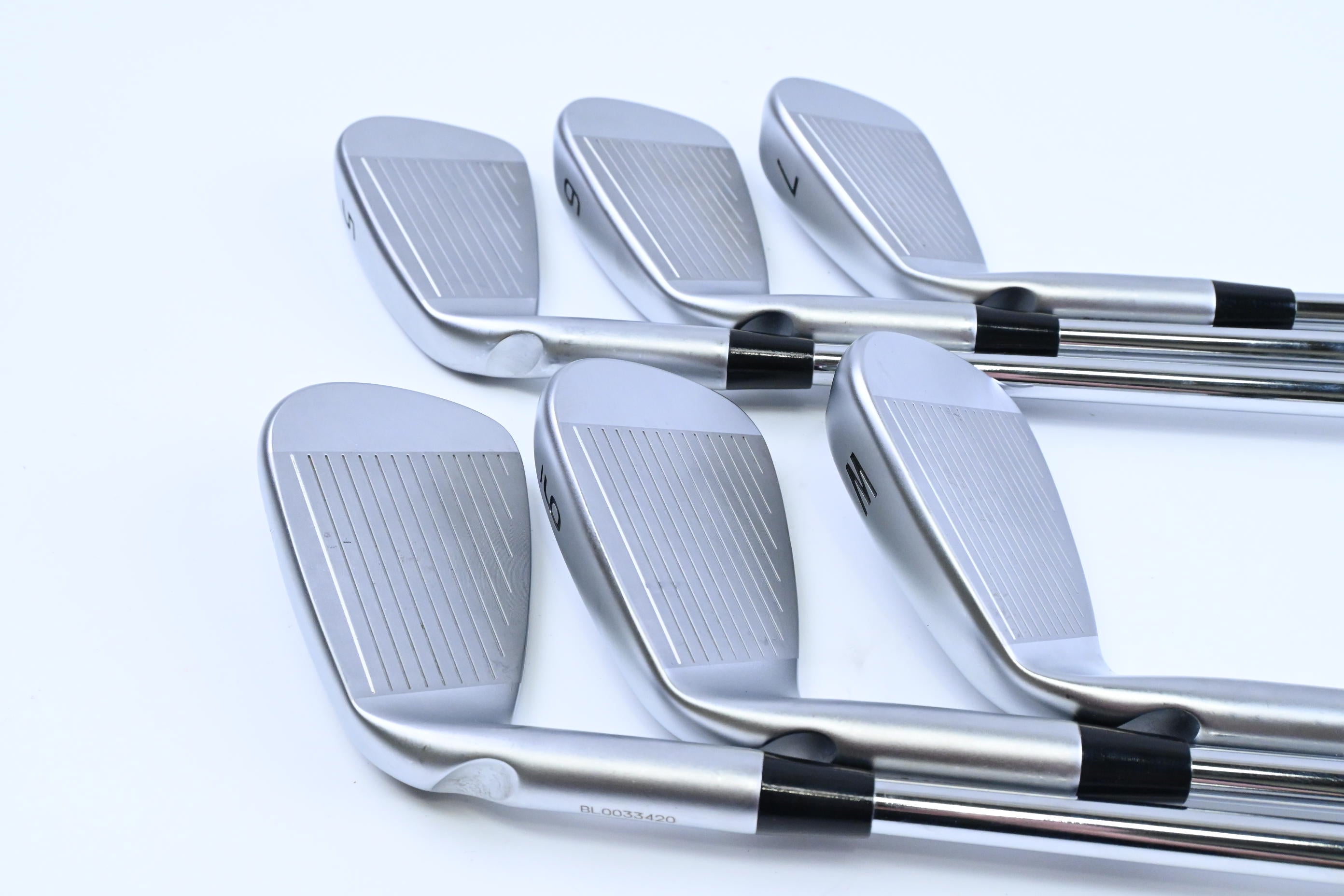Ping I240 Irons / 5-PW / Orange Dot / Regular Flex KBS Tour 110 Shafts