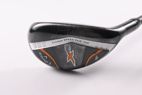 Callaway X2 Hot Pro #3 Hybrid / 18 Degree / Regular Flex Aldila Tour Green 75