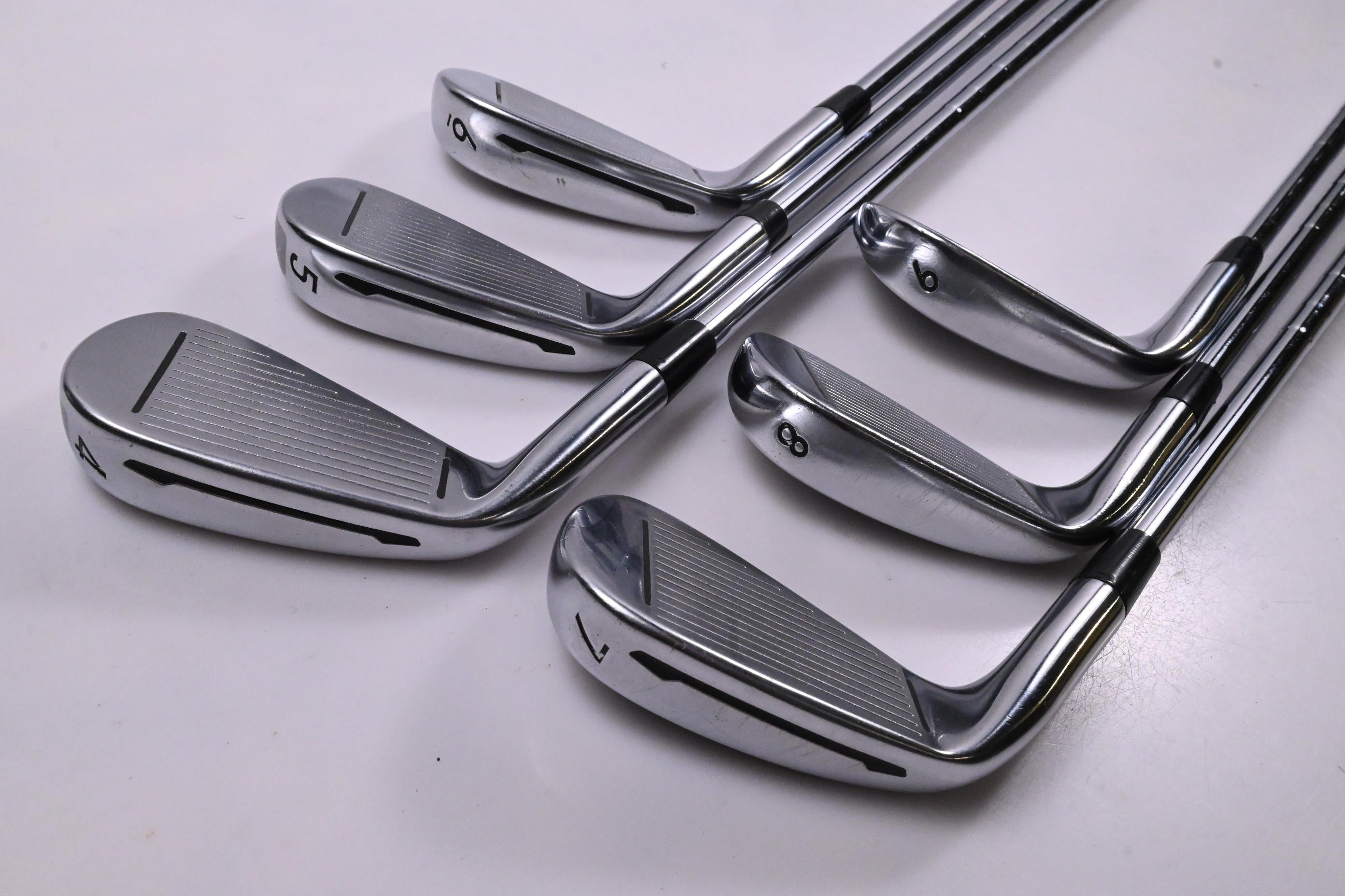 Taylormade PSi Irons / 4-9i / Stiff Flex KBS Tour Shafts