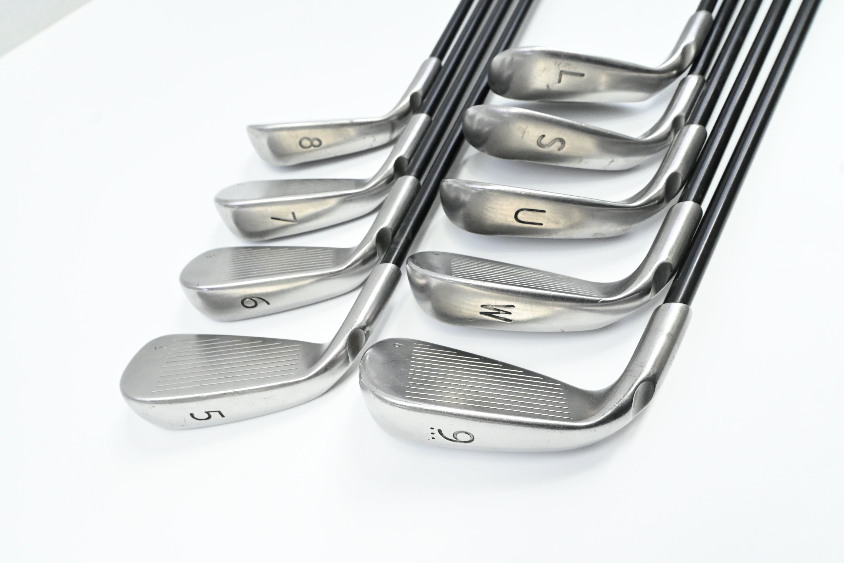 Ping G25 Irons / 5-PW+UW+SW+LW / Green Dot / Senior Flex Ping TFC 189 Shafts