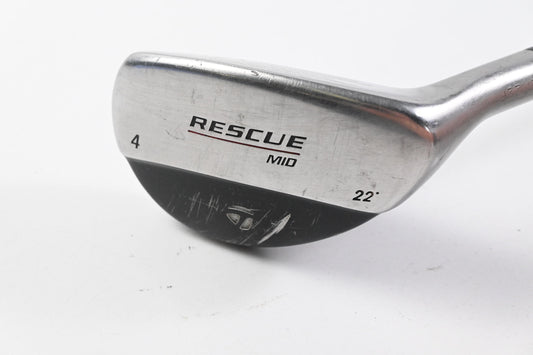 Taylormade Rescue Mid #4 Hybrid / 22 Degree / Stiff Flex Taylormade Ultralite
