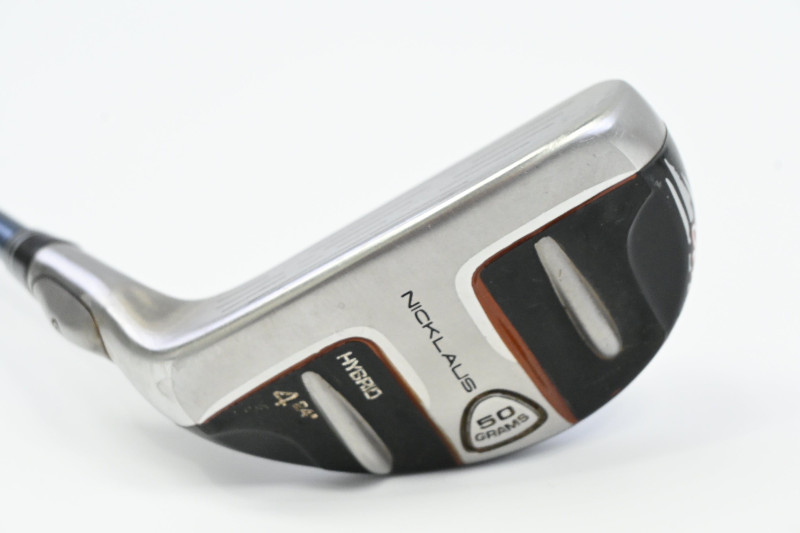Left Hand Nicklaus Claw #4 Hybrid / 24 Degree / Regular Flex Nicklaus Rifle Shaft
