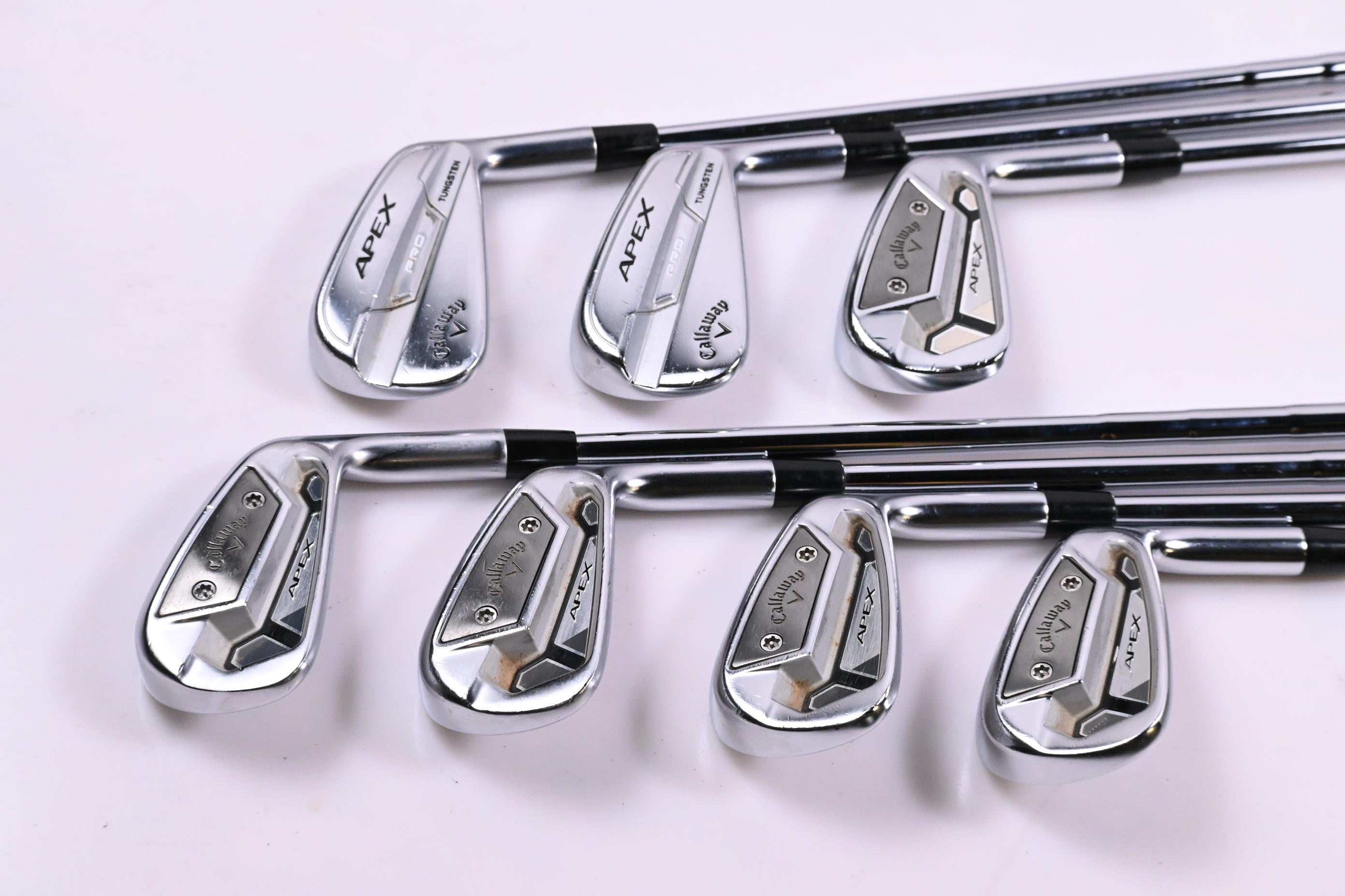 Callaway Apex TCB/Pro Combo Irons / 3-9i / X-Flex KBS Tour-V 120 Shafts