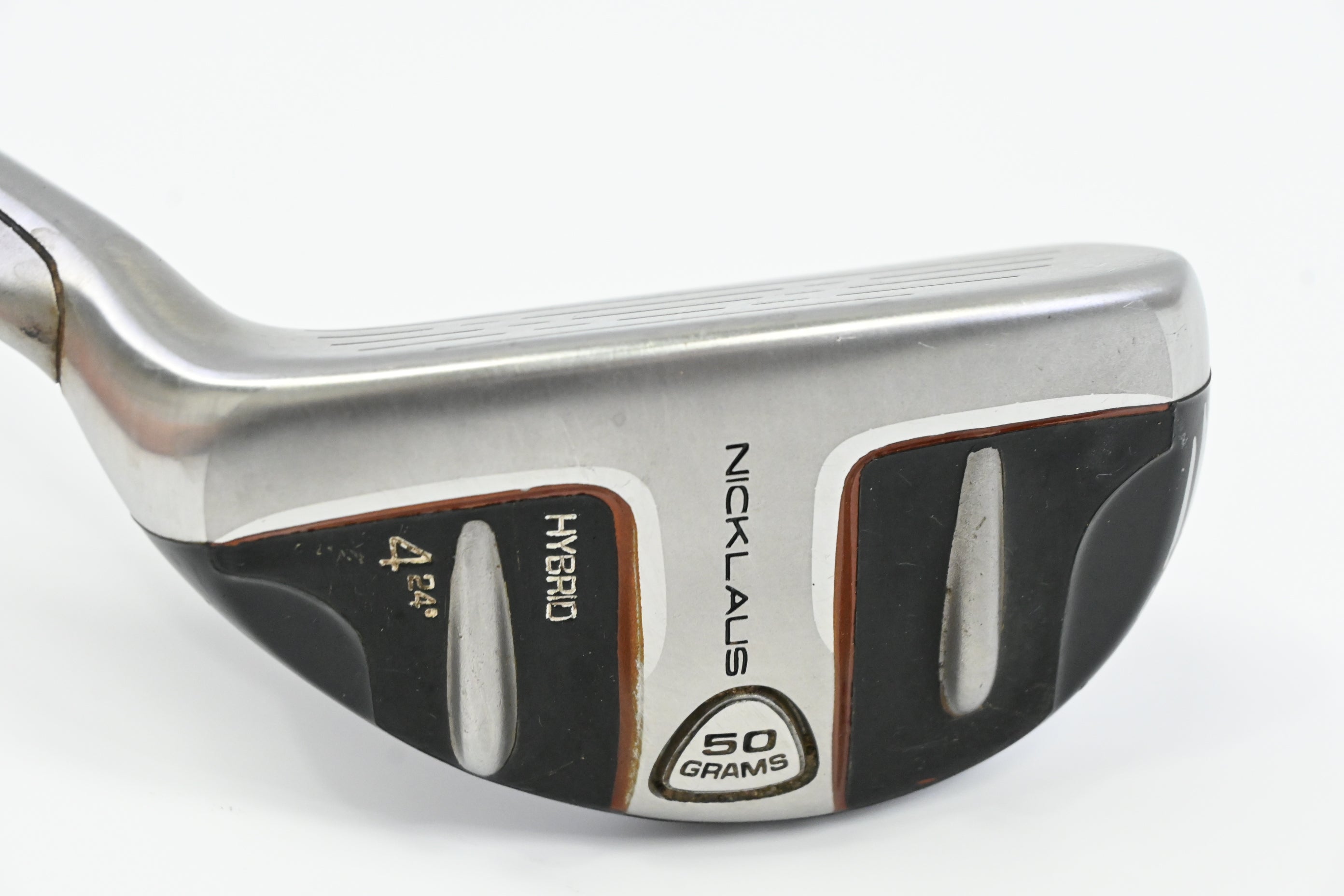 Left Hand Nicklaus Claw #4 Hybrid / 24 Degree / Regular Flex Nicklaus Rifle Shaft