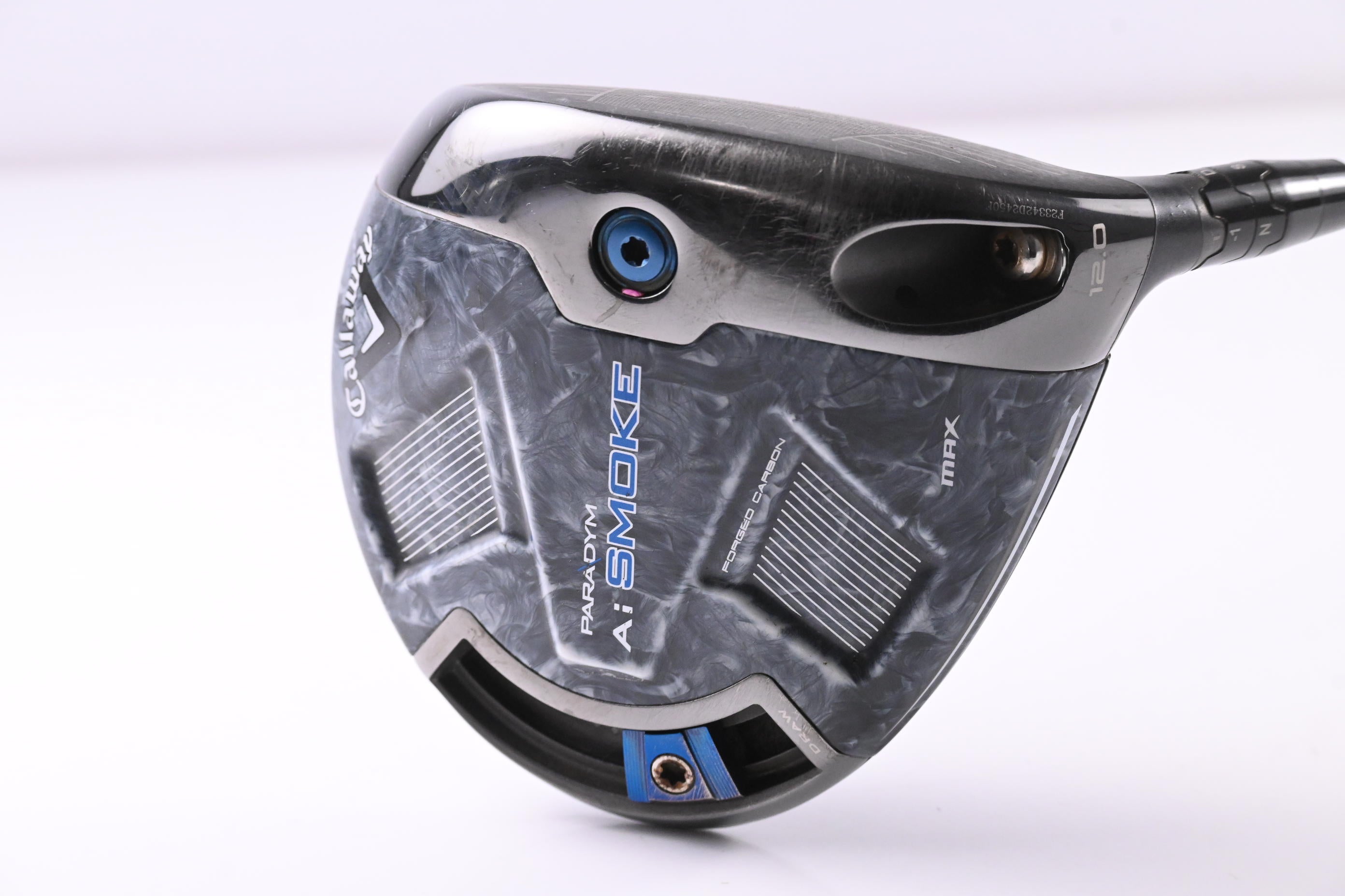 Callaway Paradym Ai Smoke Max Driver / 12 Degree / Senior Flex HZRDUS T-800 55