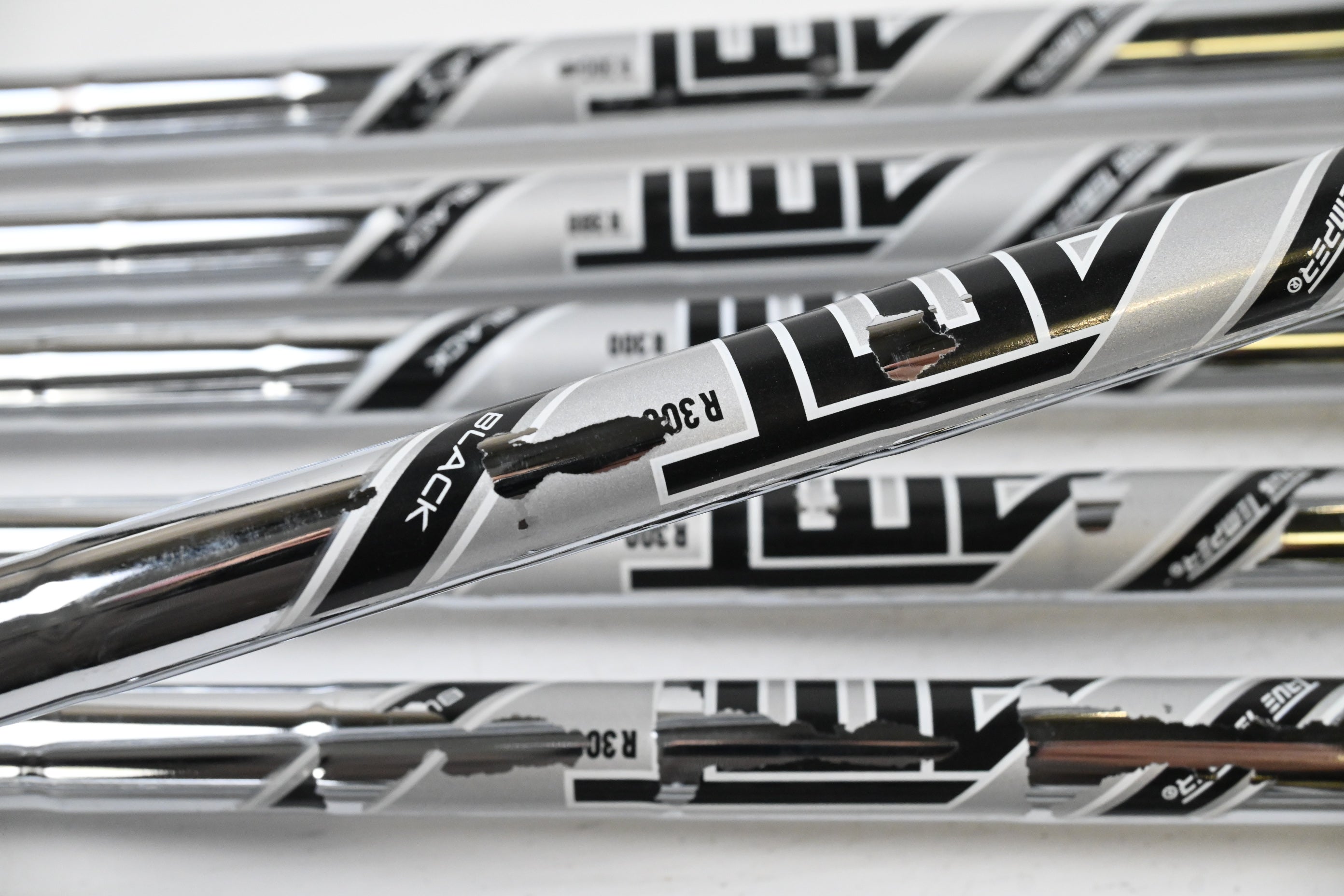 Titleist T200 2021 Irons / 5-PW+GW / Regular Flex AMT R300 Black Shafts