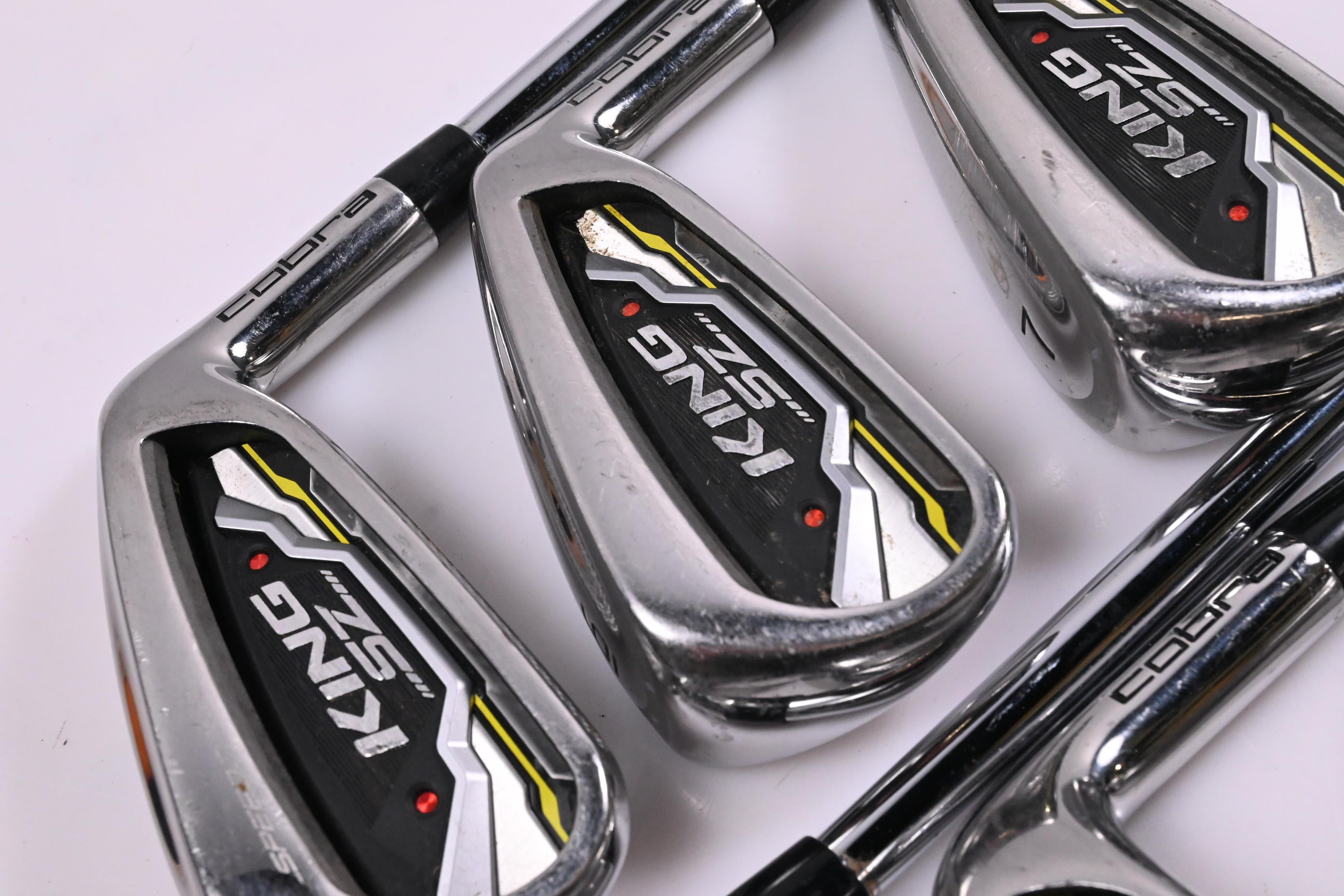 Cobra King Speedzone Irons / 5-PW / Regular Flex Cobra Shafts