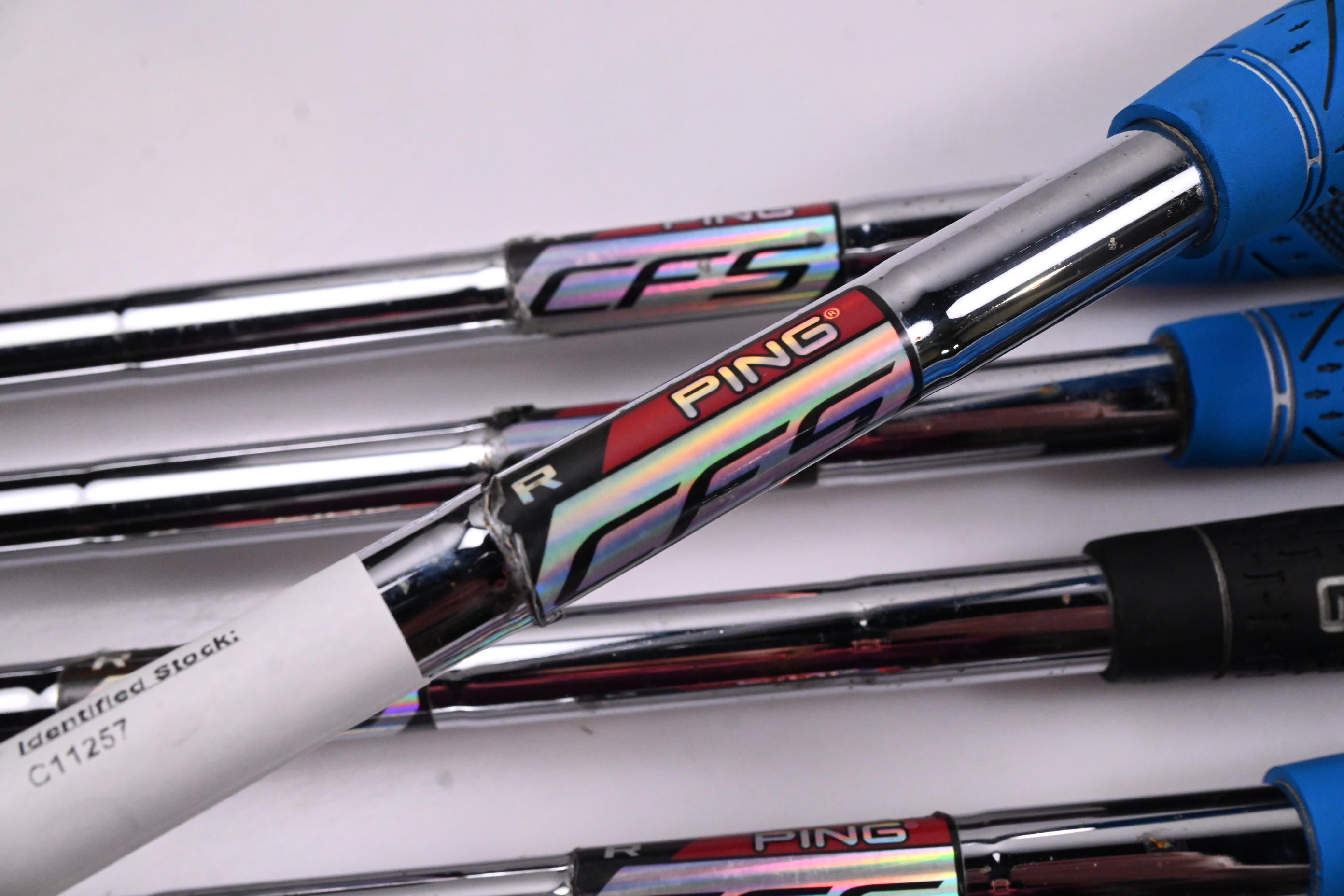 Ping G25 Irons / 5-PW+GW+SW / Green Dot / Regular Flex Ping CFS Shafts