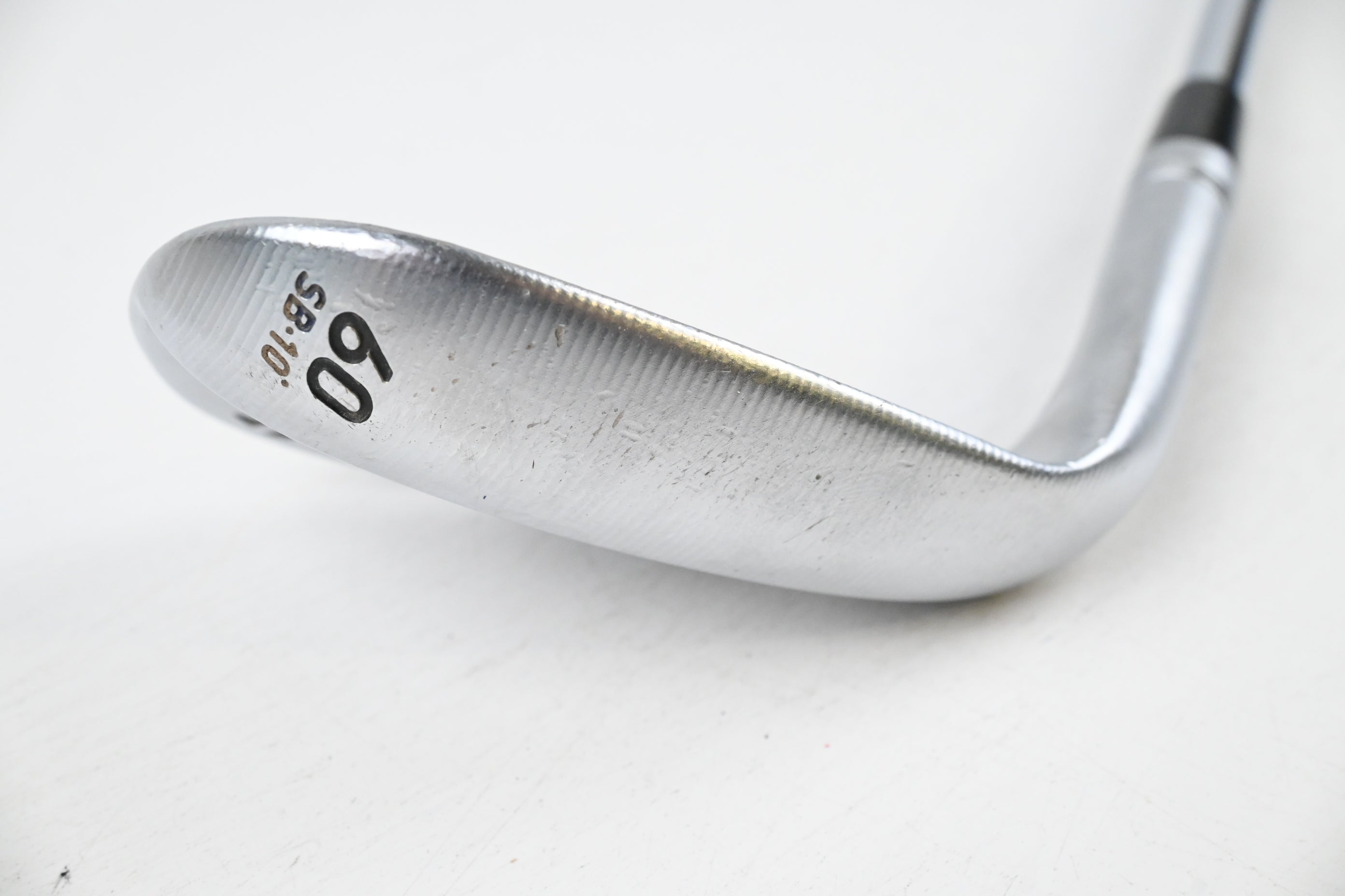 Taylormade Milled Grind 3 Chrome Lob Wedge / 60 Degree / Stiff Flex Dynamic Gold