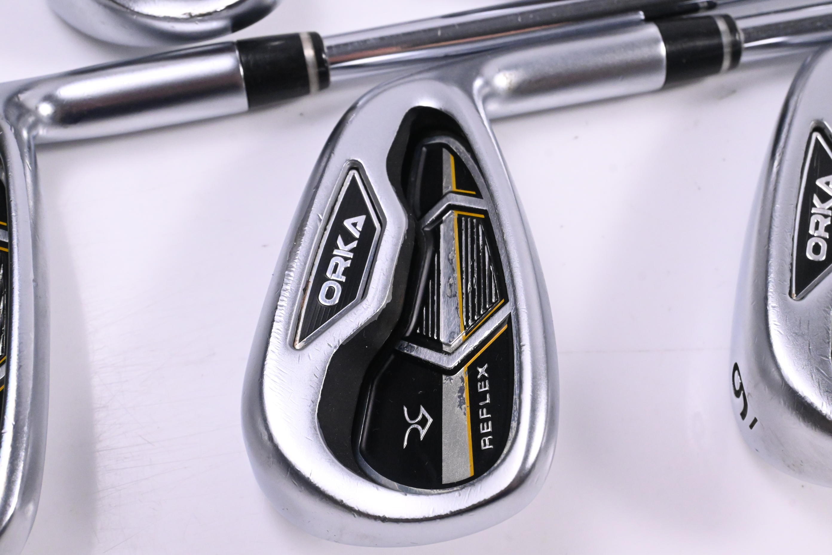 Orka Reflex Irons / 4-PW / Stiff Flex NH9 Pro Shafts