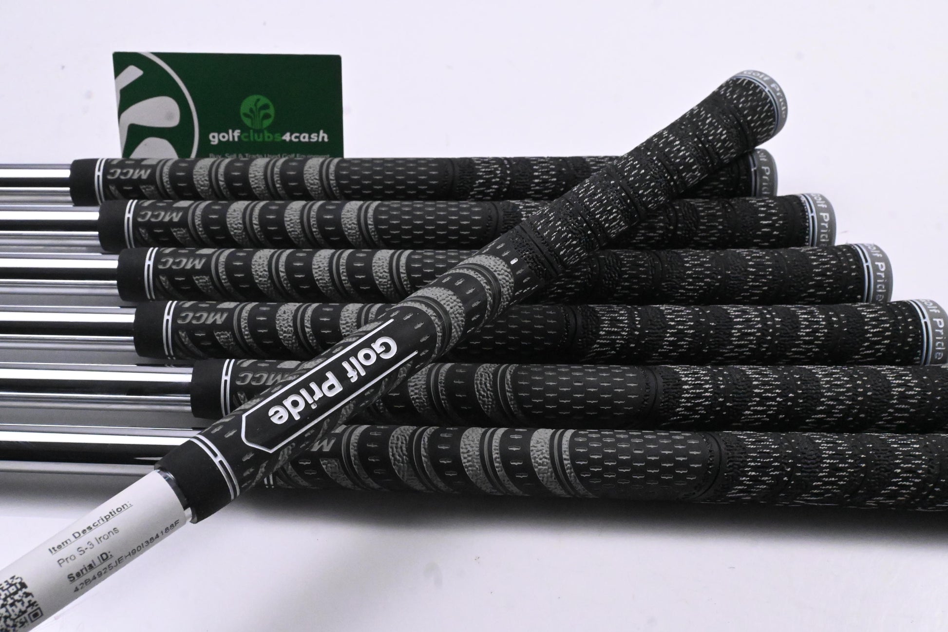 Mizuno Pro S-3 Irons / 4-PW / Stiff Flex Project X Shafts