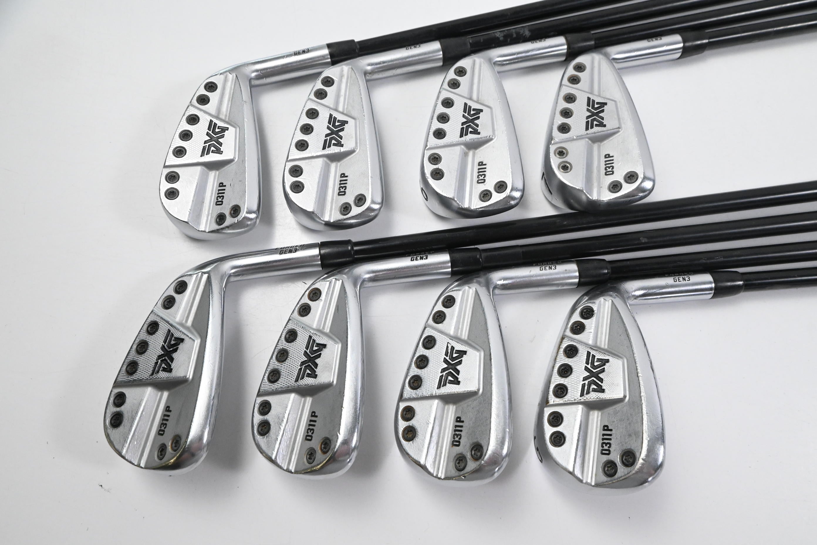 PXG 0311 P Gen3 Irons / 4-PW+GW / Senior Flex MMT Black 55 Shafts