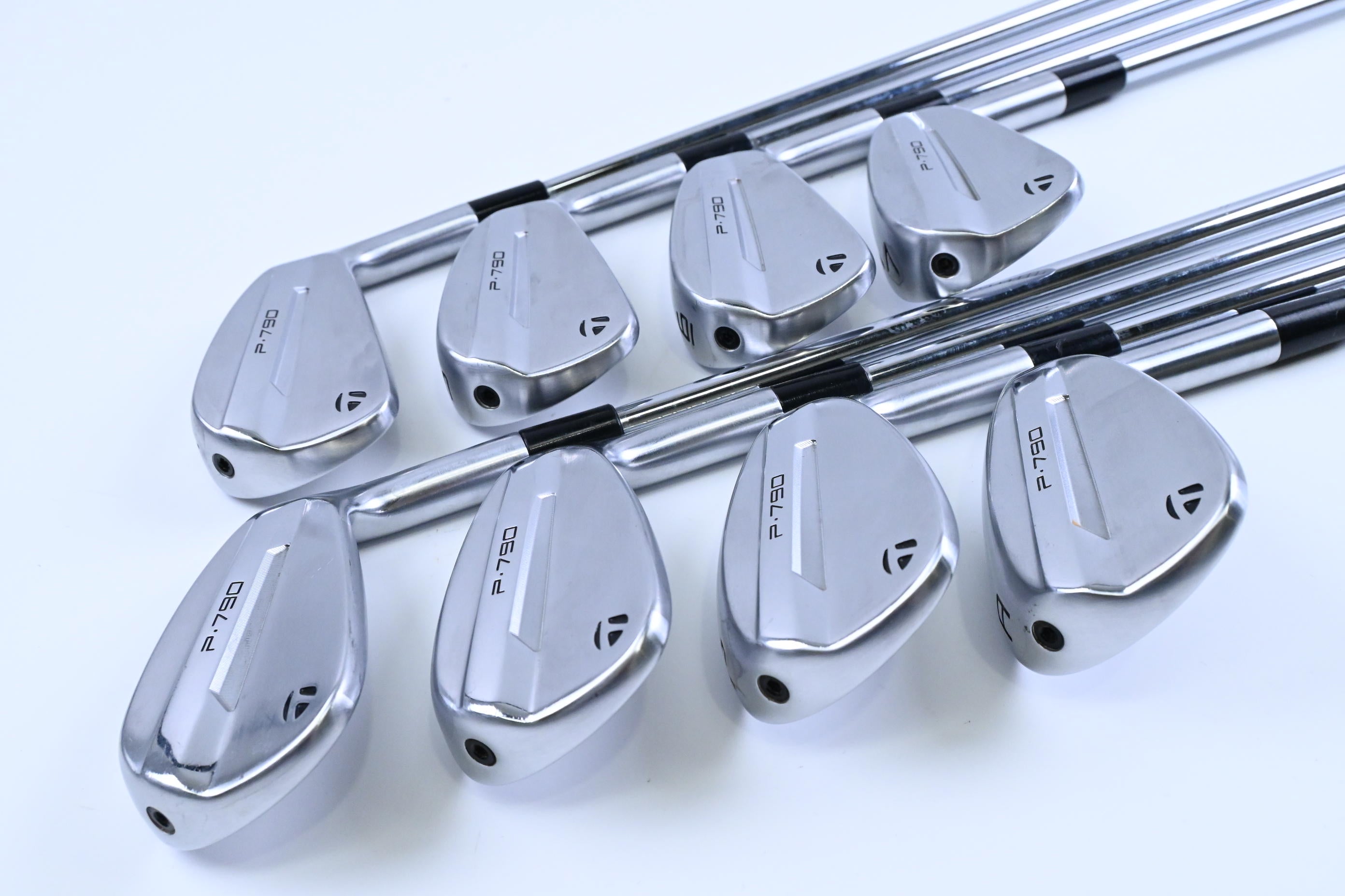 Taylormade P790 2025 Irons / 4-PW+AW / Stiff Flex Project X LZ 120 Shafts