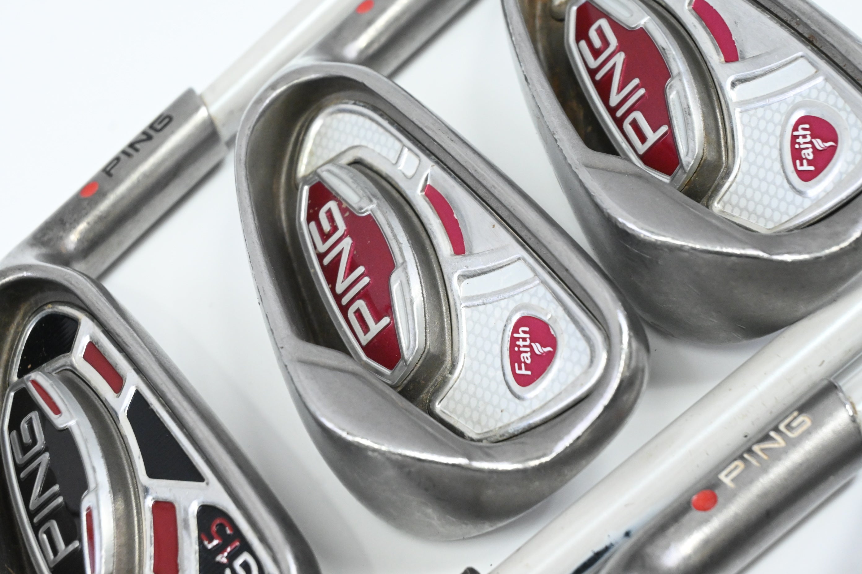 Ladies Ping Faith Irons / 6-PW+SW / Red Dot / Ladies Flex Ping ULT 200 Shafts