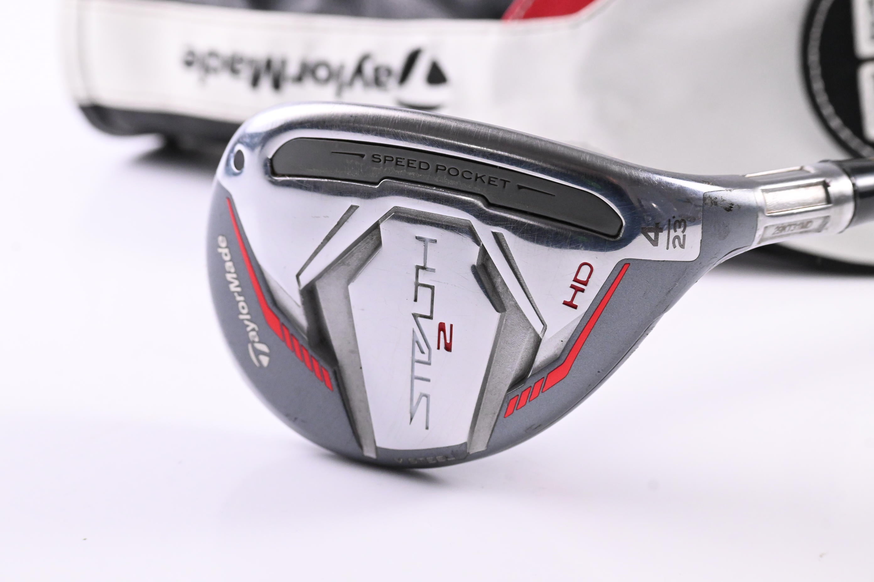 Ladies Taylormade Stealth 2 HD #4 Hybrid / 23 Degree / Regular Flex Air Speeder