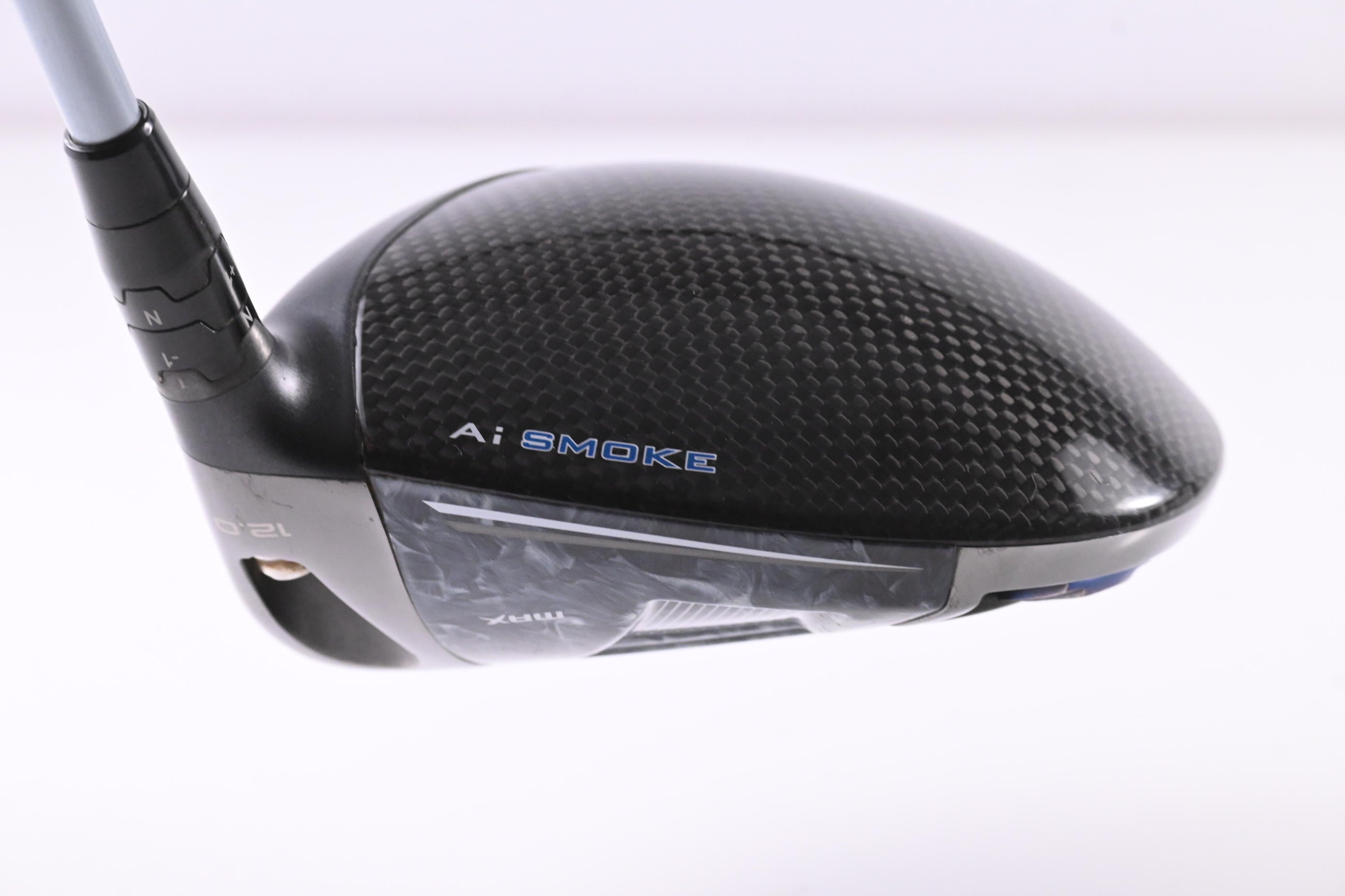 Callaway Paradym Ai Smoke Max Driver / 12 Degree / Senior Flex HZRDUS T-800 55