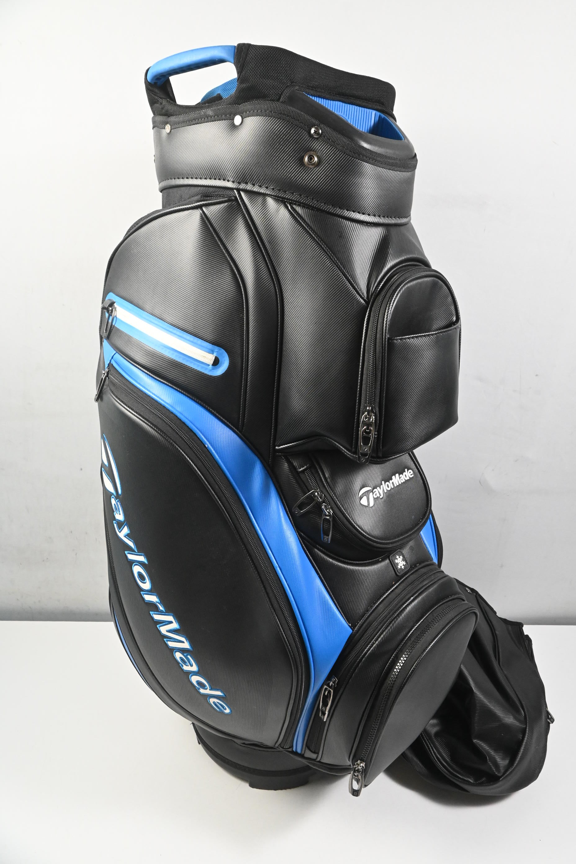 Taylormade Deluxe Cart Bag / 14-Way Divider / Black, Blue