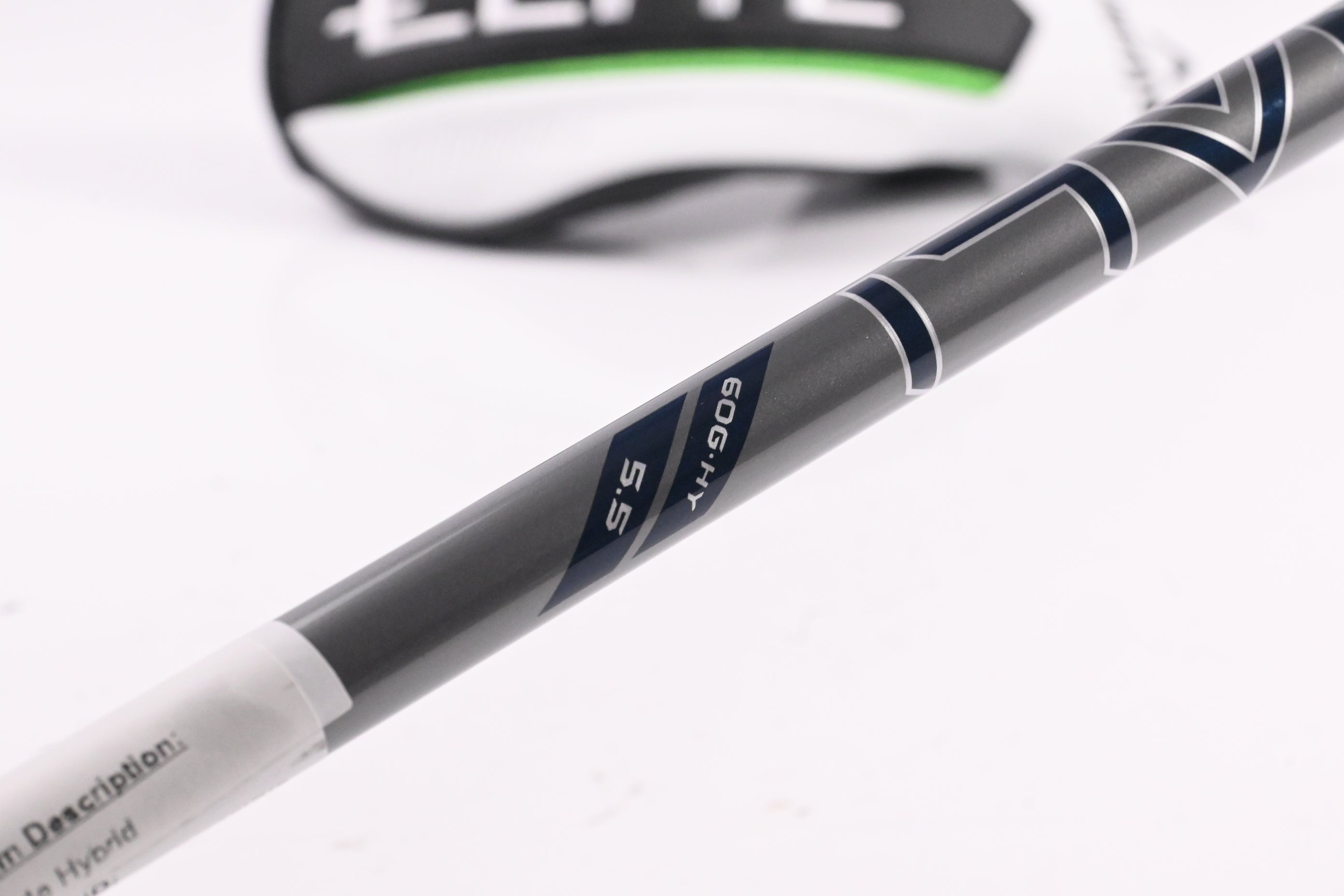 Callaway Elyte #4 Hybrid / 22 Degree / Regular Flex Denali Charcoal 60 Shaft