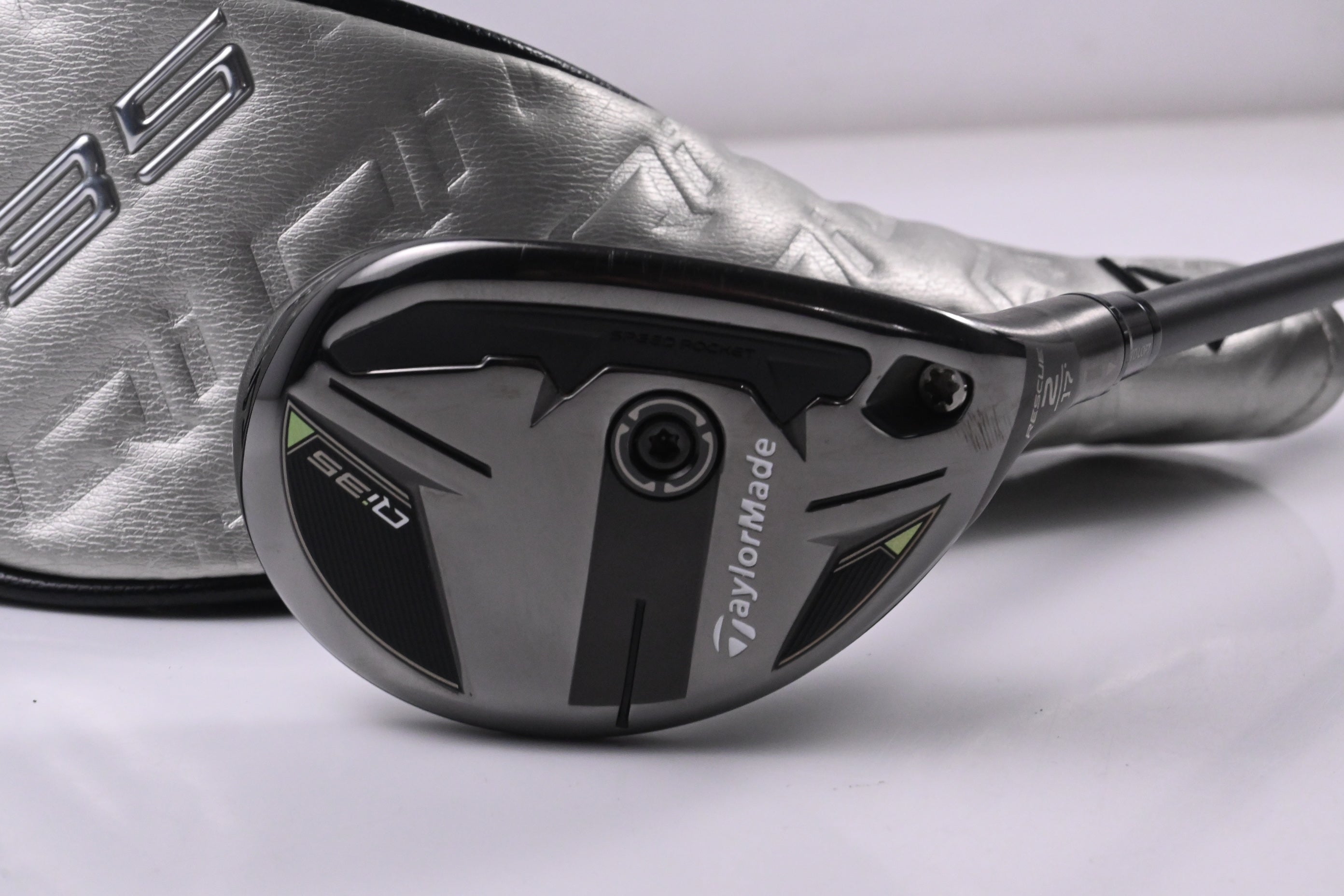 Taylormade Qi35 #2 Hybrid / 17 Degree / Stiff Flex Ventus Blue 7 Shaft