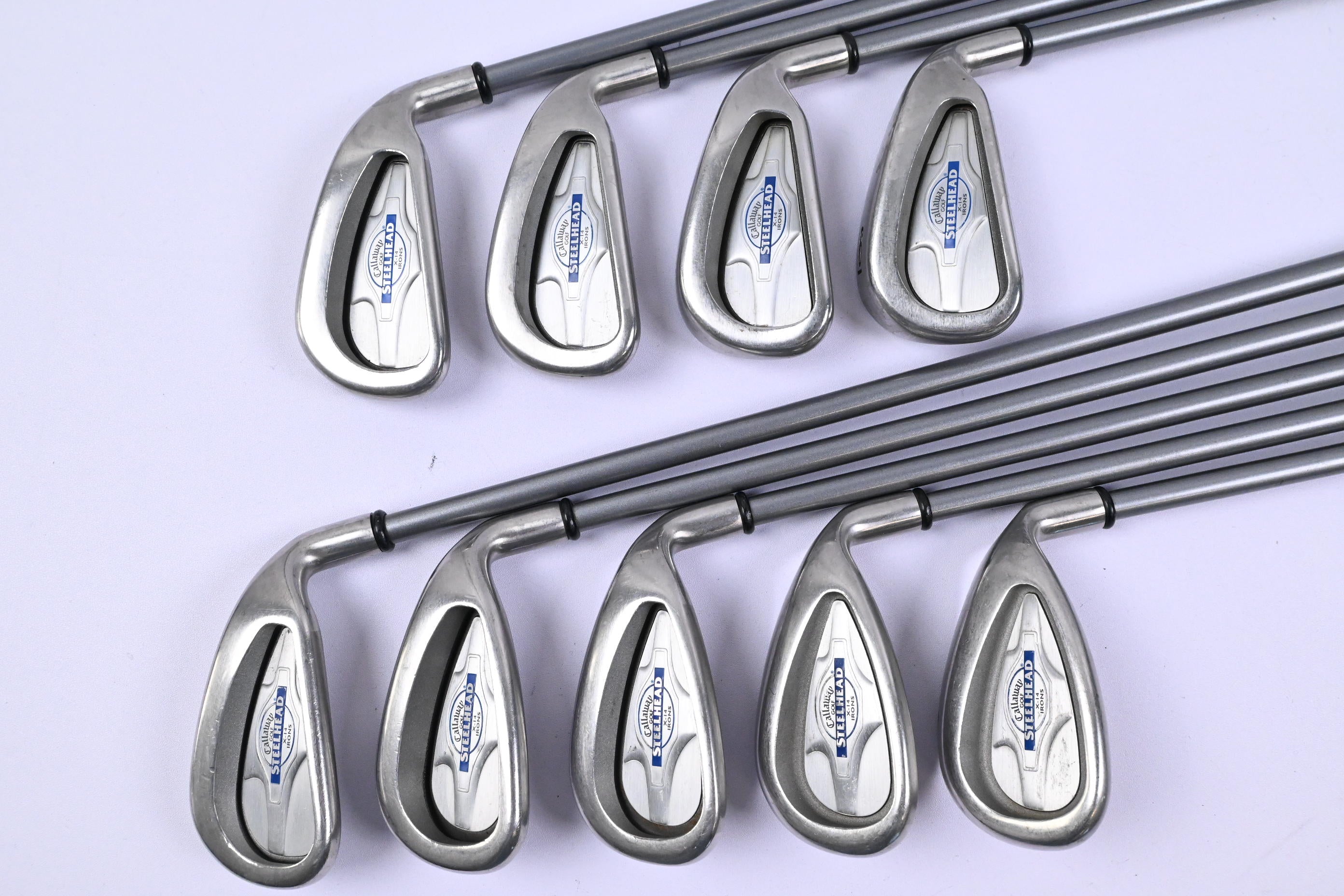 Callaway X-14 Irons / 3-PW+SW / Regular Flex Callaway Steelhead X-14 Shafts