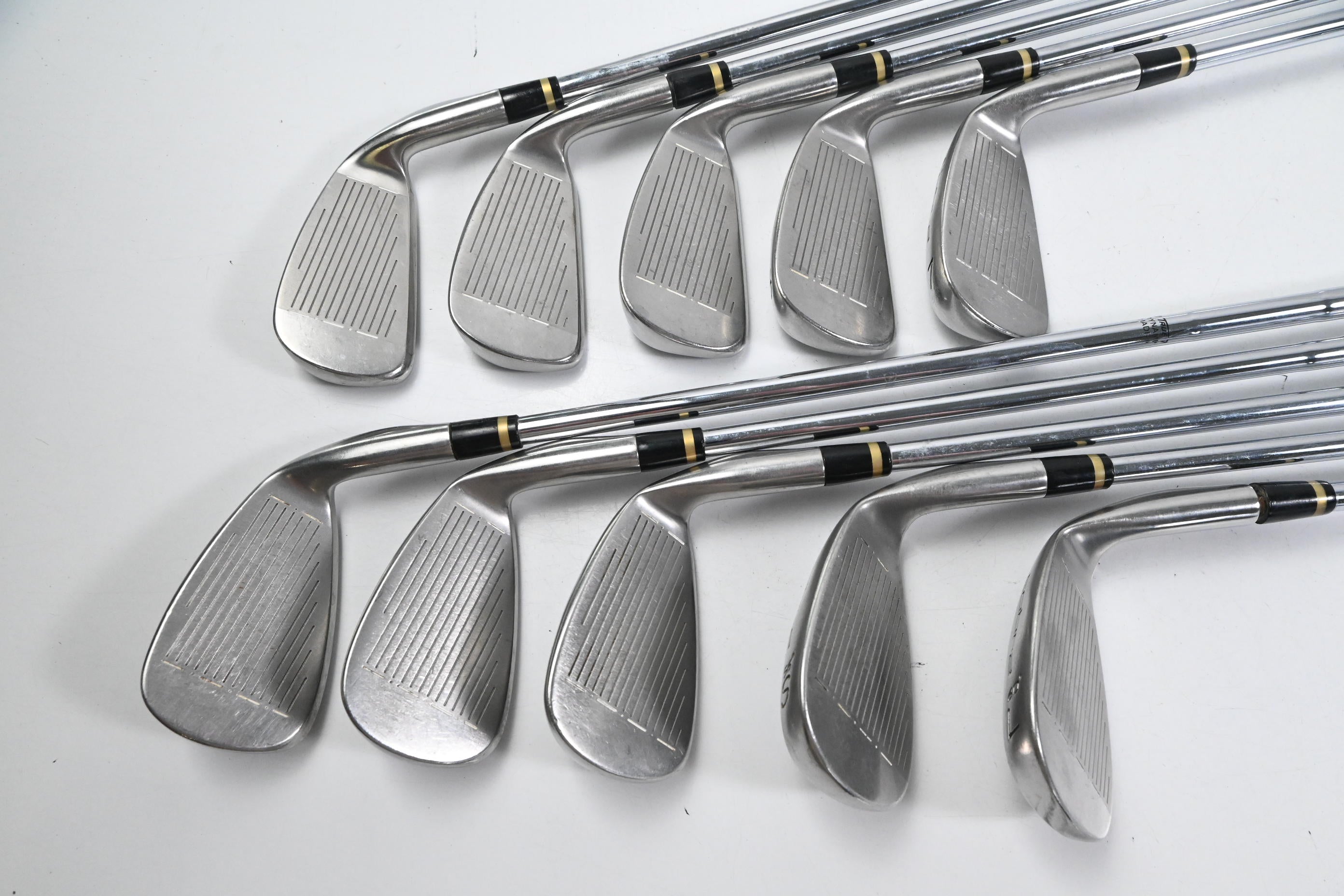 Left Hand Cobra Gravity Back Irons / 3-PW+SW+LW / Regular Flex Cobra Shafts