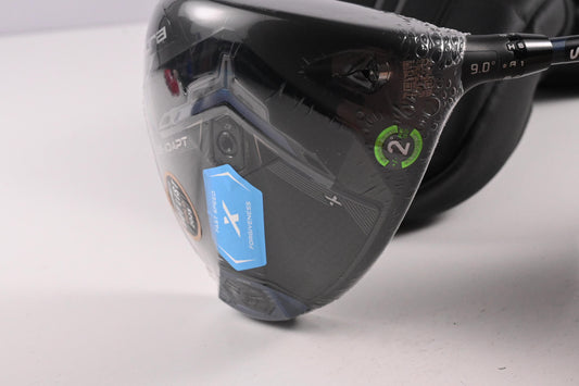 Cobra DS-Adapt X Driver / 9 Degree / Stiff Flex Project X Denali Blue 60 Shaft