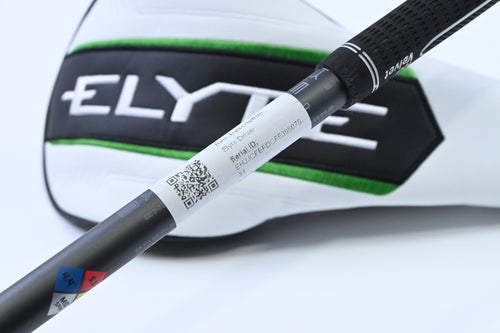 Left Hand Callaway Elyte Driver / 10.5 Degree / Regular Flex HZRDUS Smoke iM10