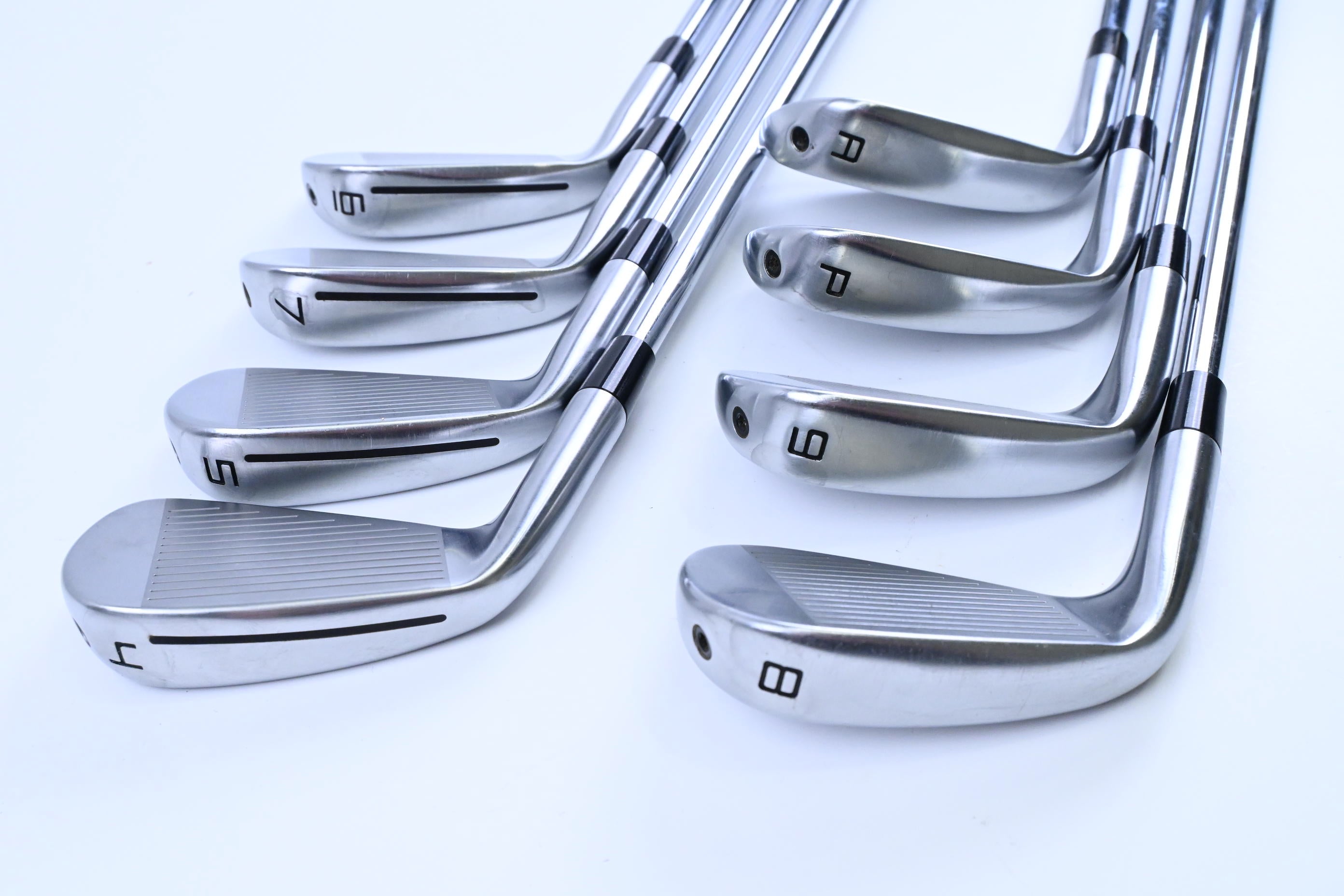 Taylormade P790 2025 Irons / 4-PW+AW / Stiff Flex Project X LZ 120 Shafts