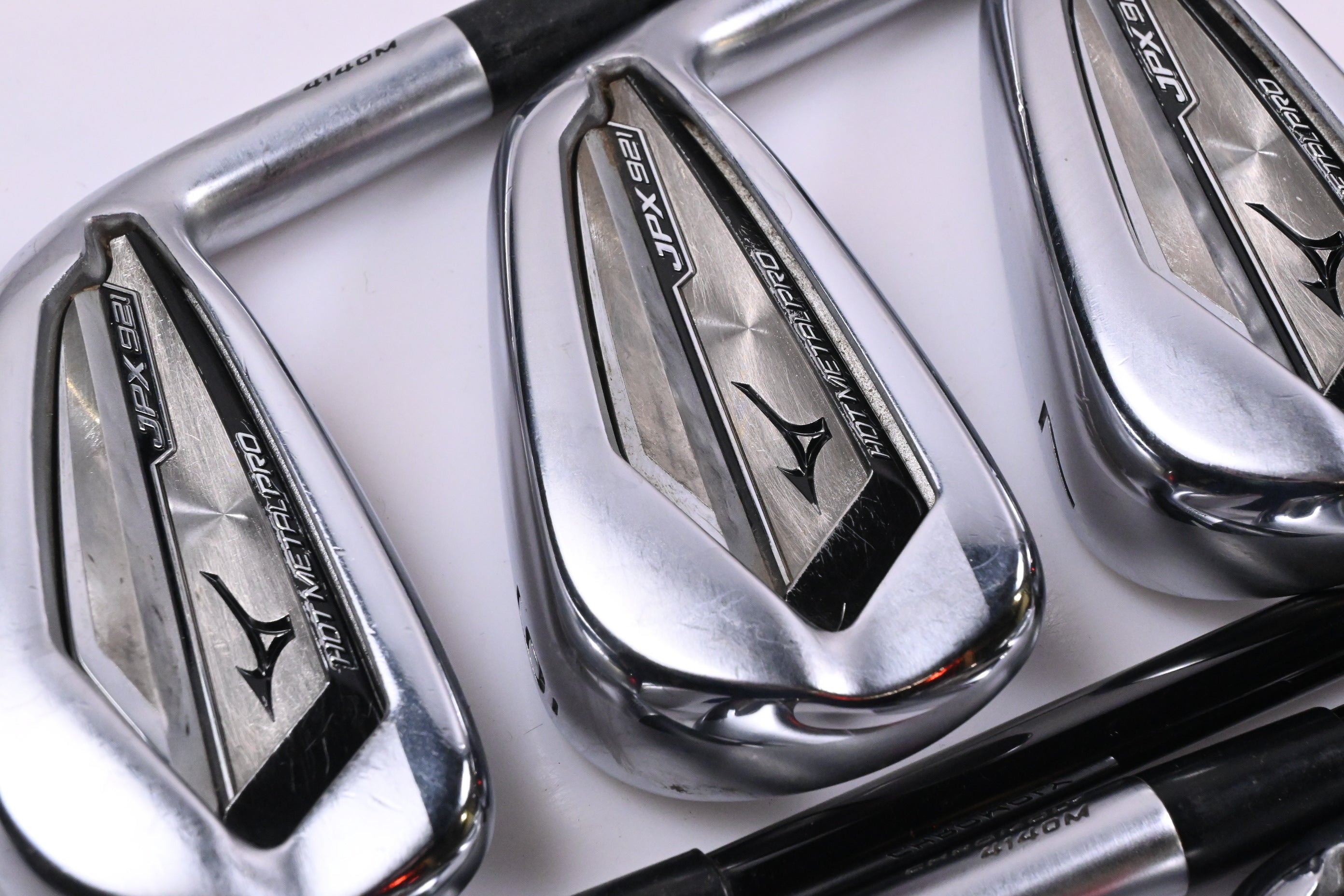 Mizuno JPX 921 Hot Metal Pro Irons / 5-PW+GW / X-Flex KBS $-Taper 130 Shafts