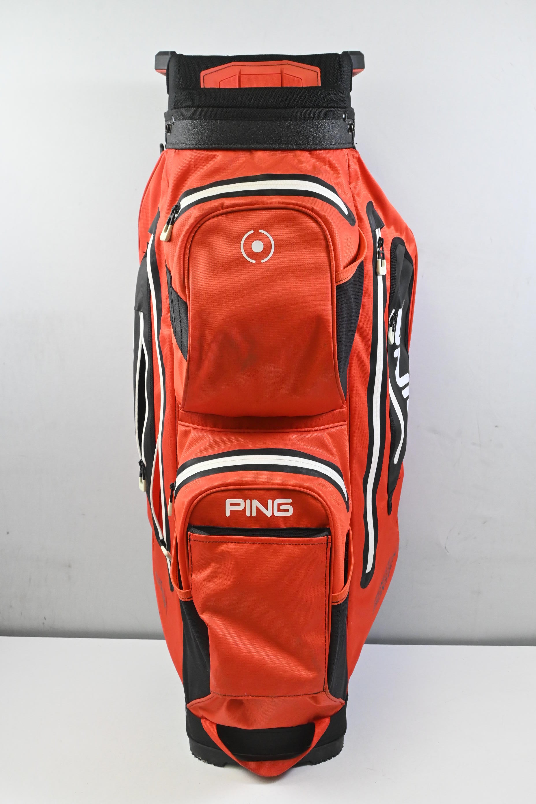 Ping Pioneer Monsoon Cart Bag / 15-Way divider / Red & Black