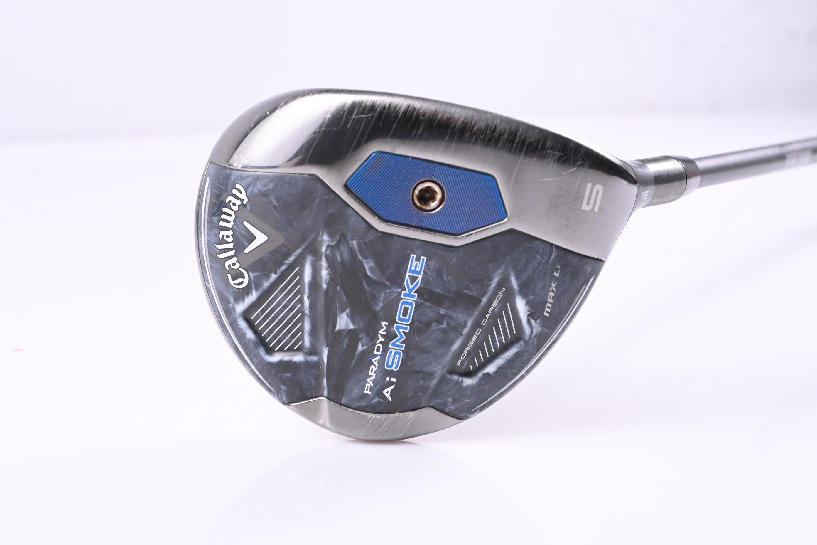 Callaway Paradym Ai Smoke Max D #5 Wood / 18 Degree / Stiff Flex Tensei AV Blue