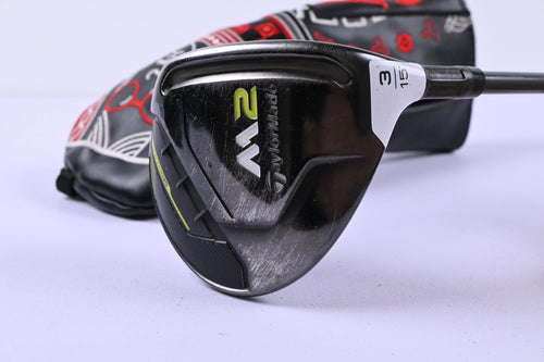 Taylormade M2 2017 #3 Wood / 15 Degree / Stiff Flex M2 REAX 65 Shaft