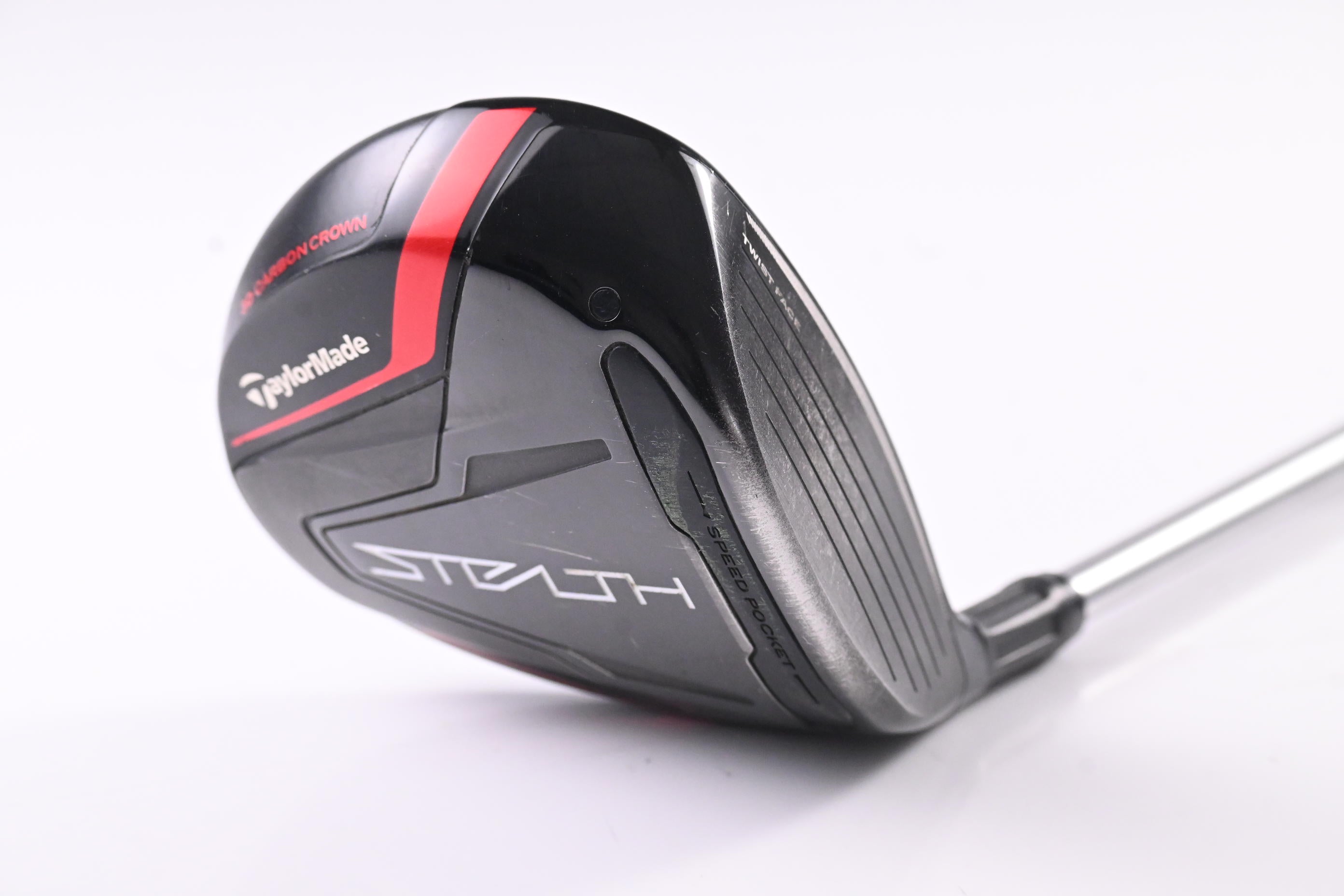 Taylormade Stealth #3HL Wood / 16.5 Degree / Stiff Flex Diamana M+ Red 60 Shaft