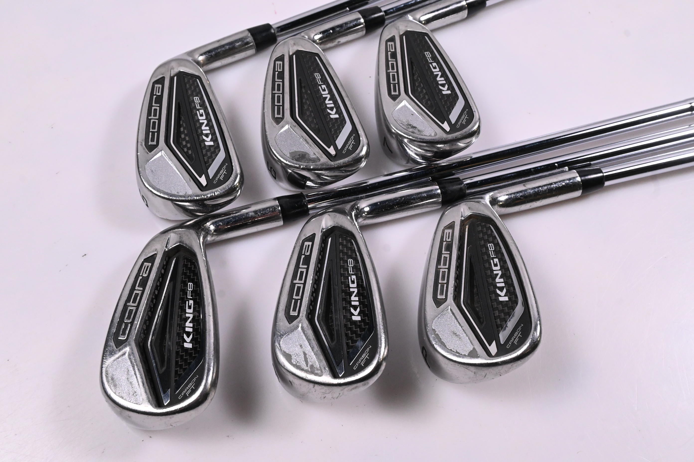 Cobra King F8 Irons / 5-PW / Regular Flex XP 90 Shafts