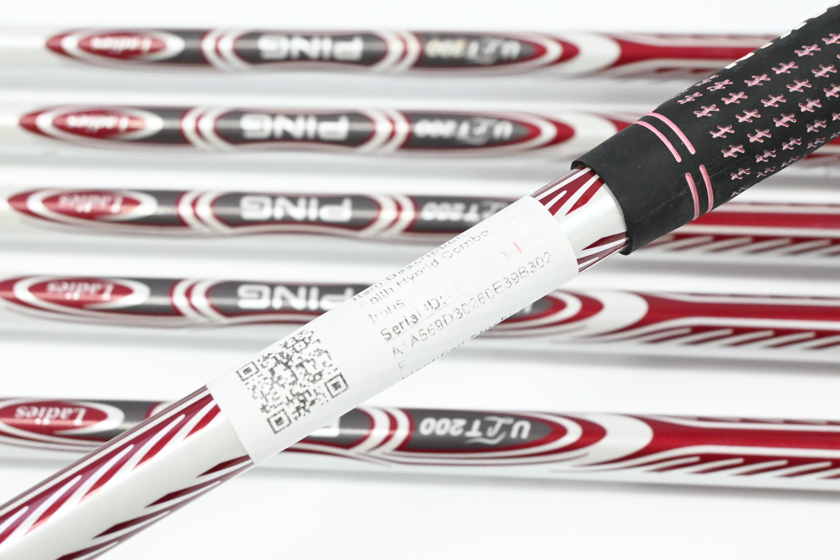 Ladies Ping Faith Irons / 6-PW+SW / Red Dot / Ladies Flex Ping ULT 200 Shafts