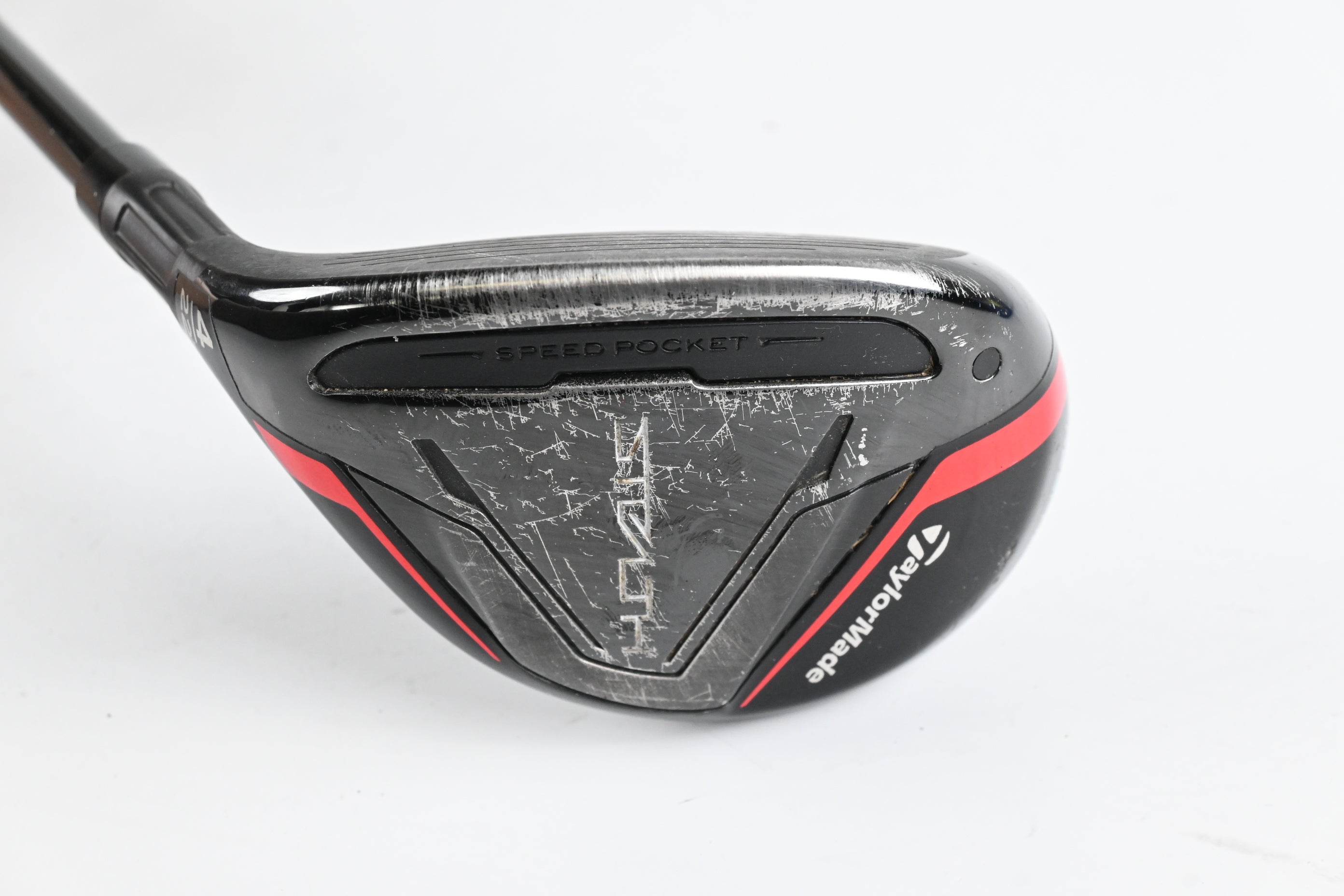 Left Hand Taylormade Stealth #4 Hybrid / 22 Degree / Regular Flex Ventus Red 6