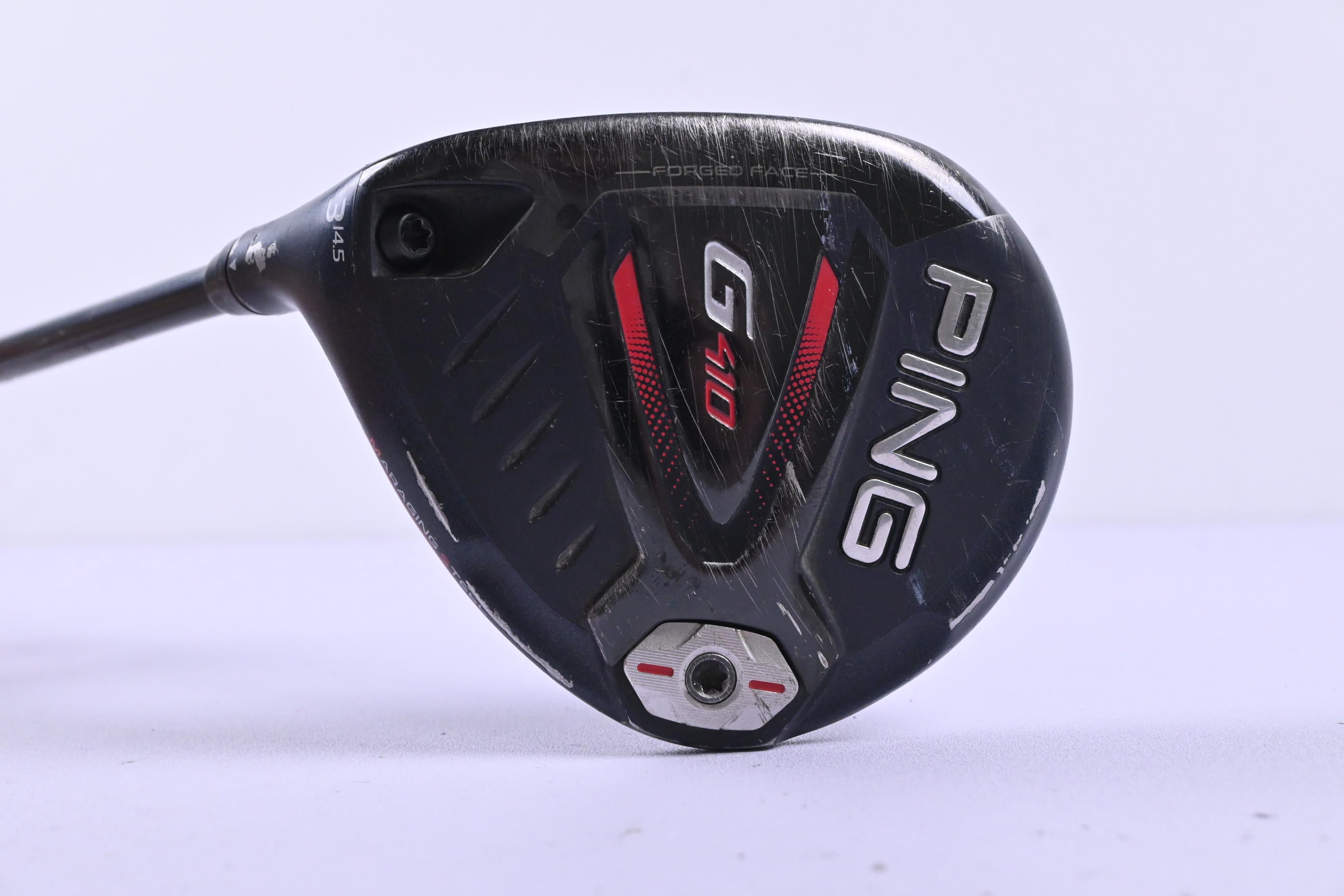 Left Hand Ping G410 #3 Wood / 14.5 Degree / Stiff Flex Ping Alta CB Red 65 Shaft