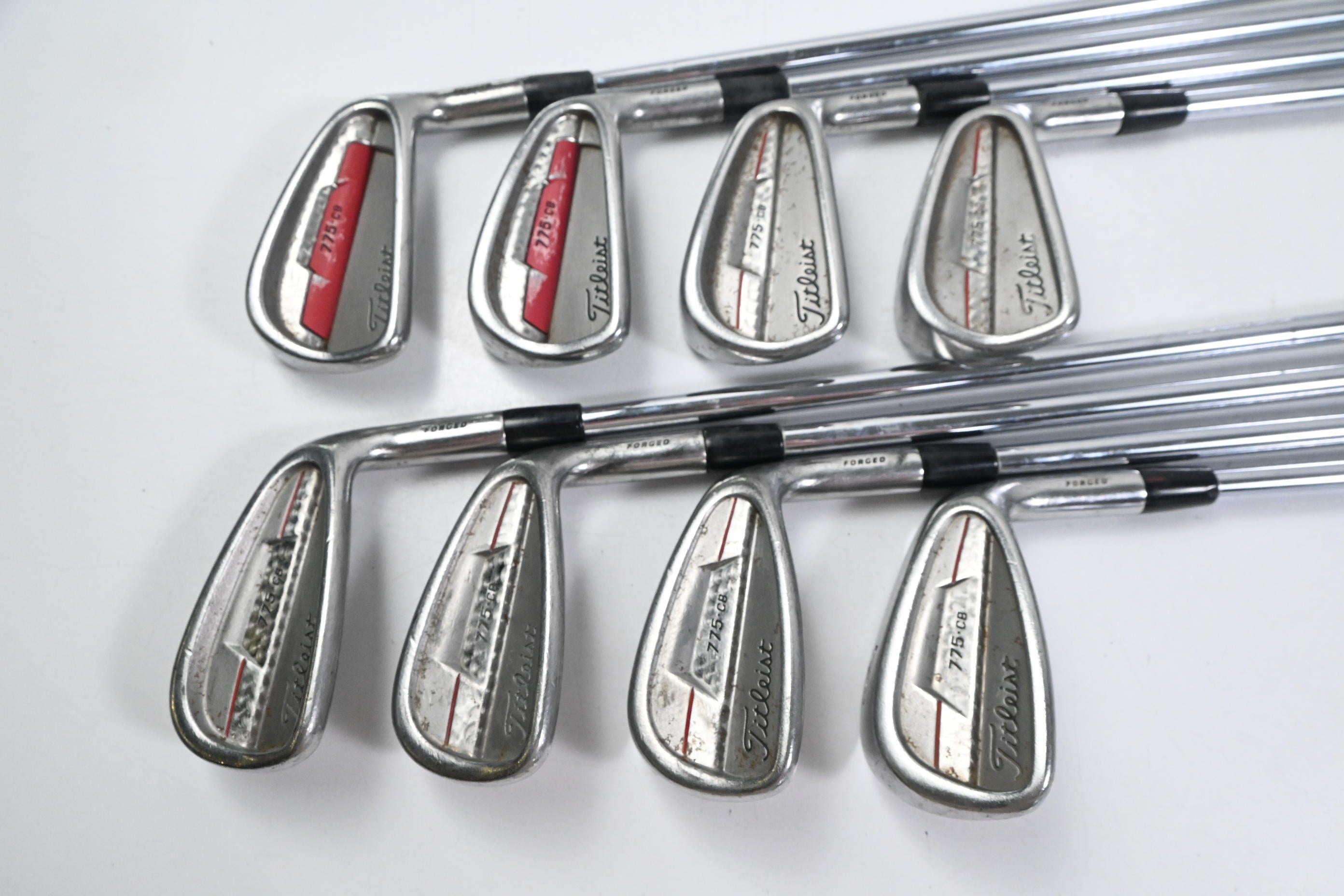 Titleist 775 Forged Irons / 4-PW+GW / Regular Flex N S Pro 100 Shafts